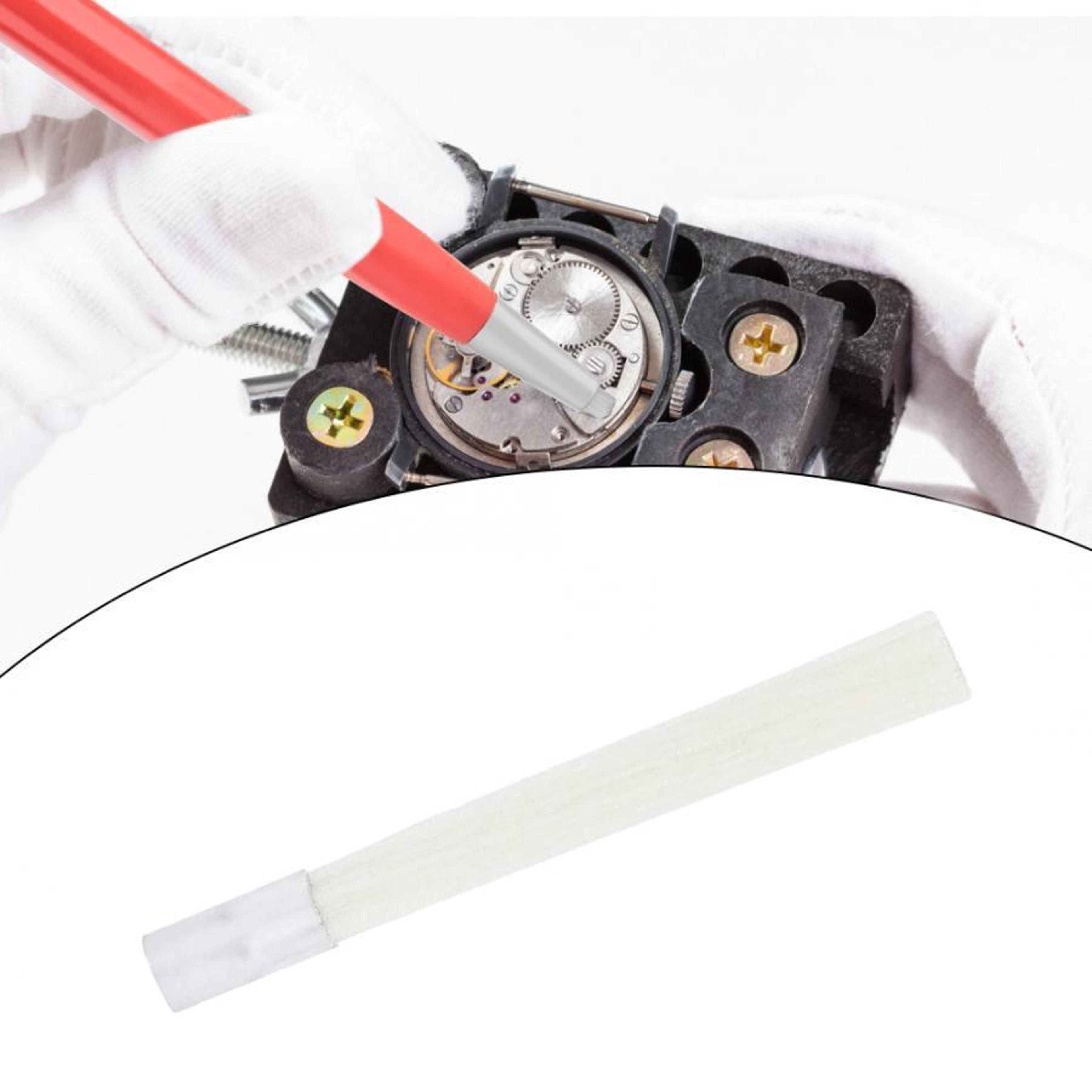 precision fiberglass watch cleaning brush replacement head for watch repair & rust removal