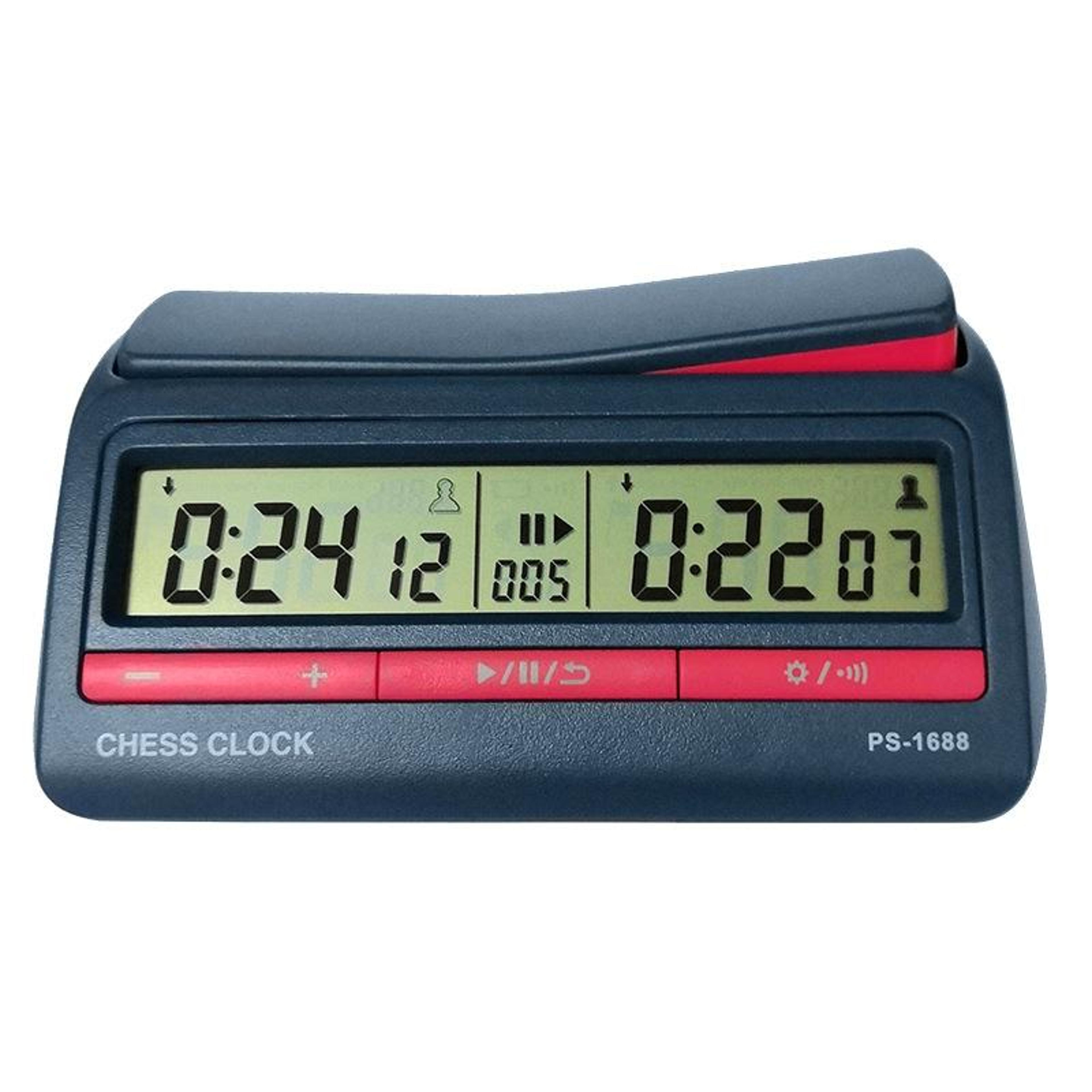 elitepro digital chess timer & go game clock with 42 tournament timing modes