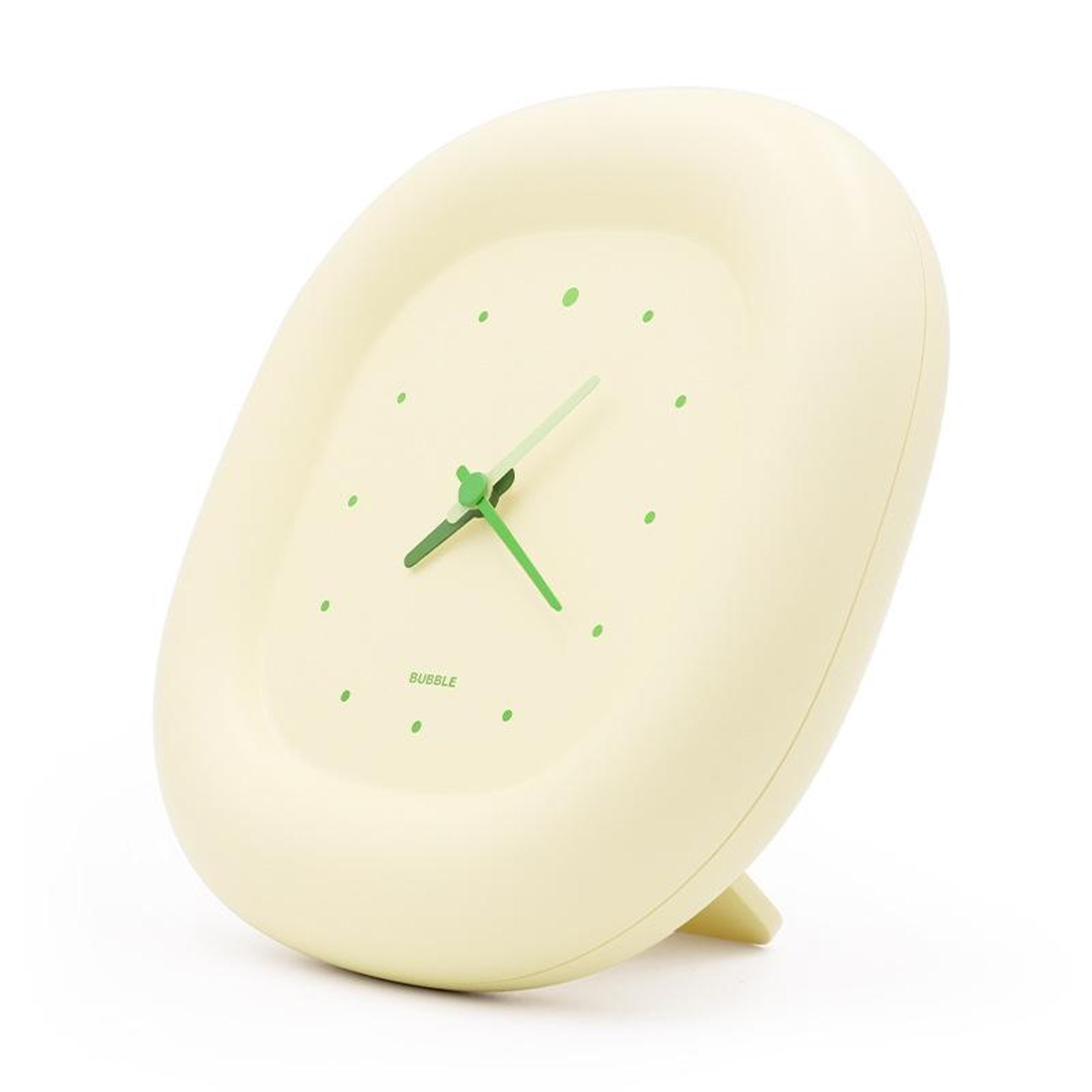 bubbleart silent desk & wall clock decorative silent wall clock with dual purpose display