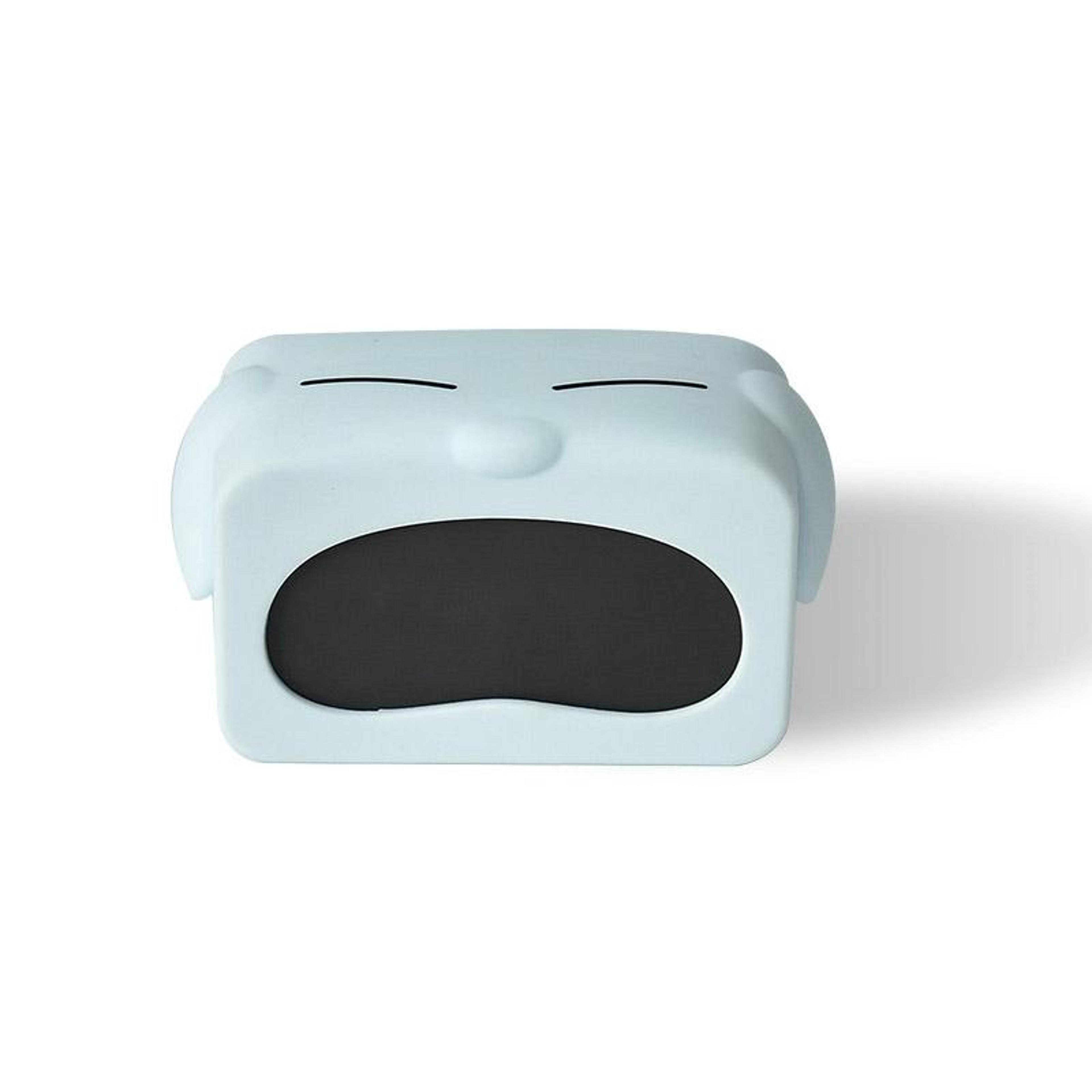 cuteglow digital alarm clock with thermometer, calendar & moon phase display