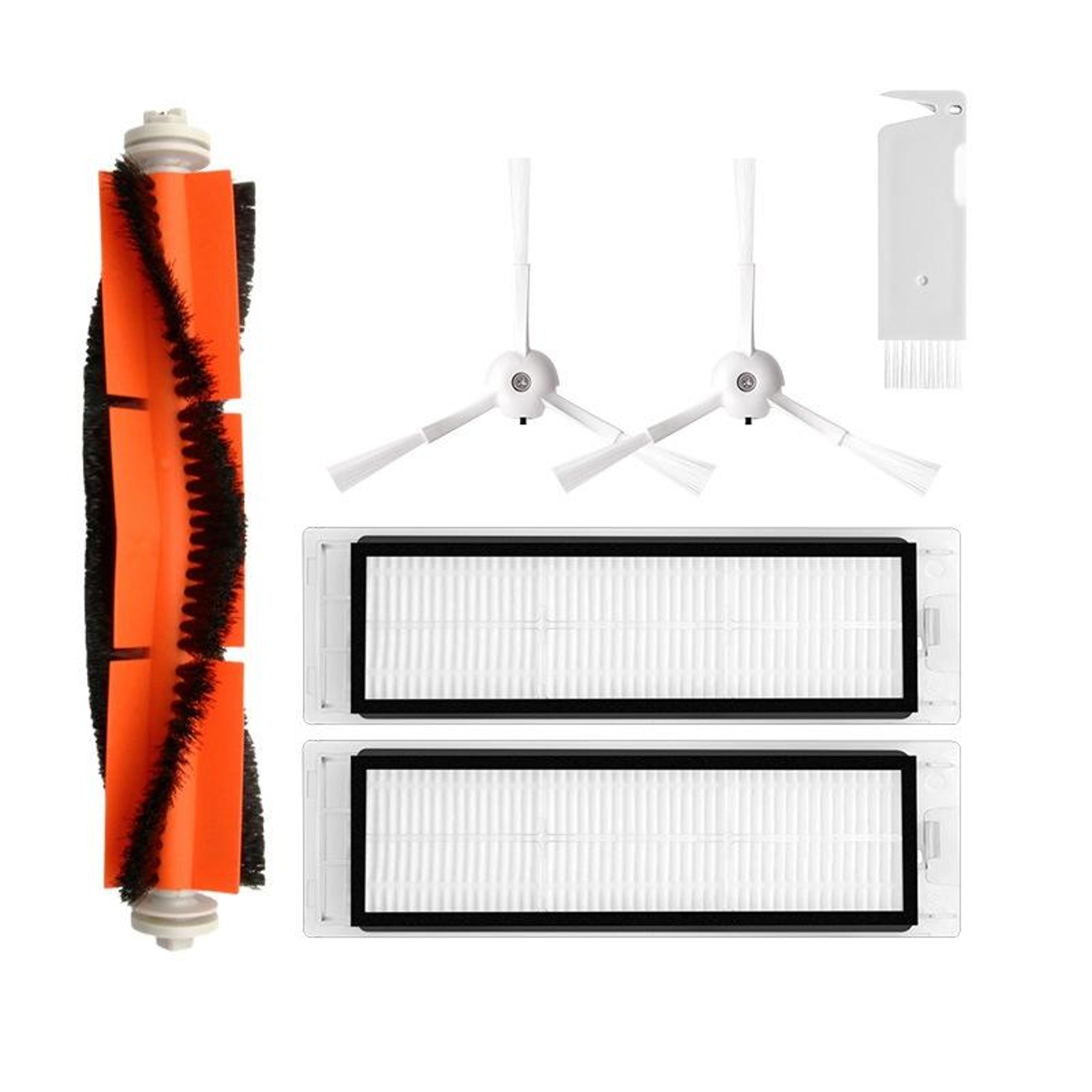 roborock replacement accessories kit 6 in 1 for s5 max, s6 pure & e series robot vacuums