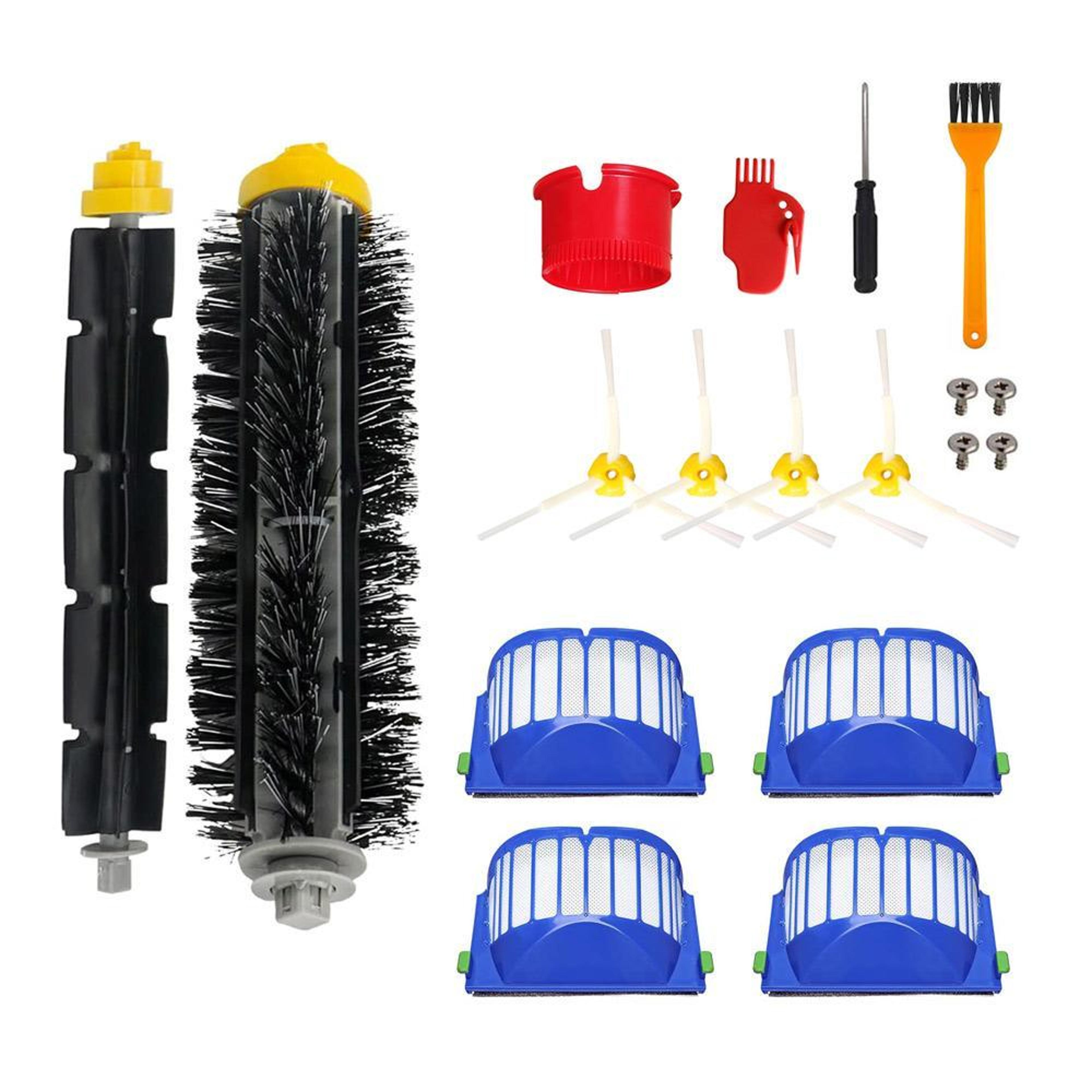 roomba 600 series replacement parts kit 14pc complete brush & filter maintenance set