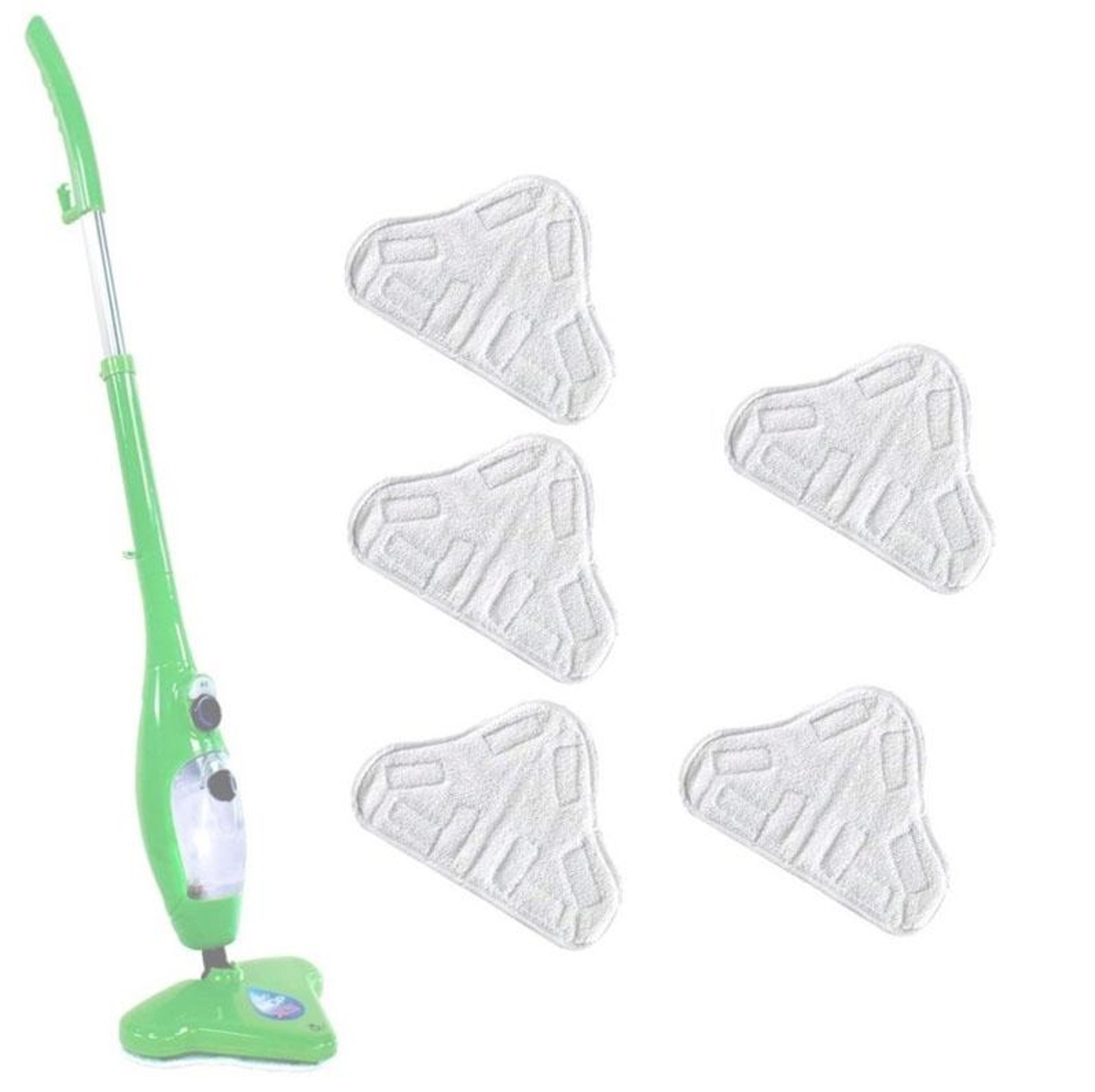 5 pack steam mop replacement pads for h2o x5 triangle steam mop reusable cleaning cloths