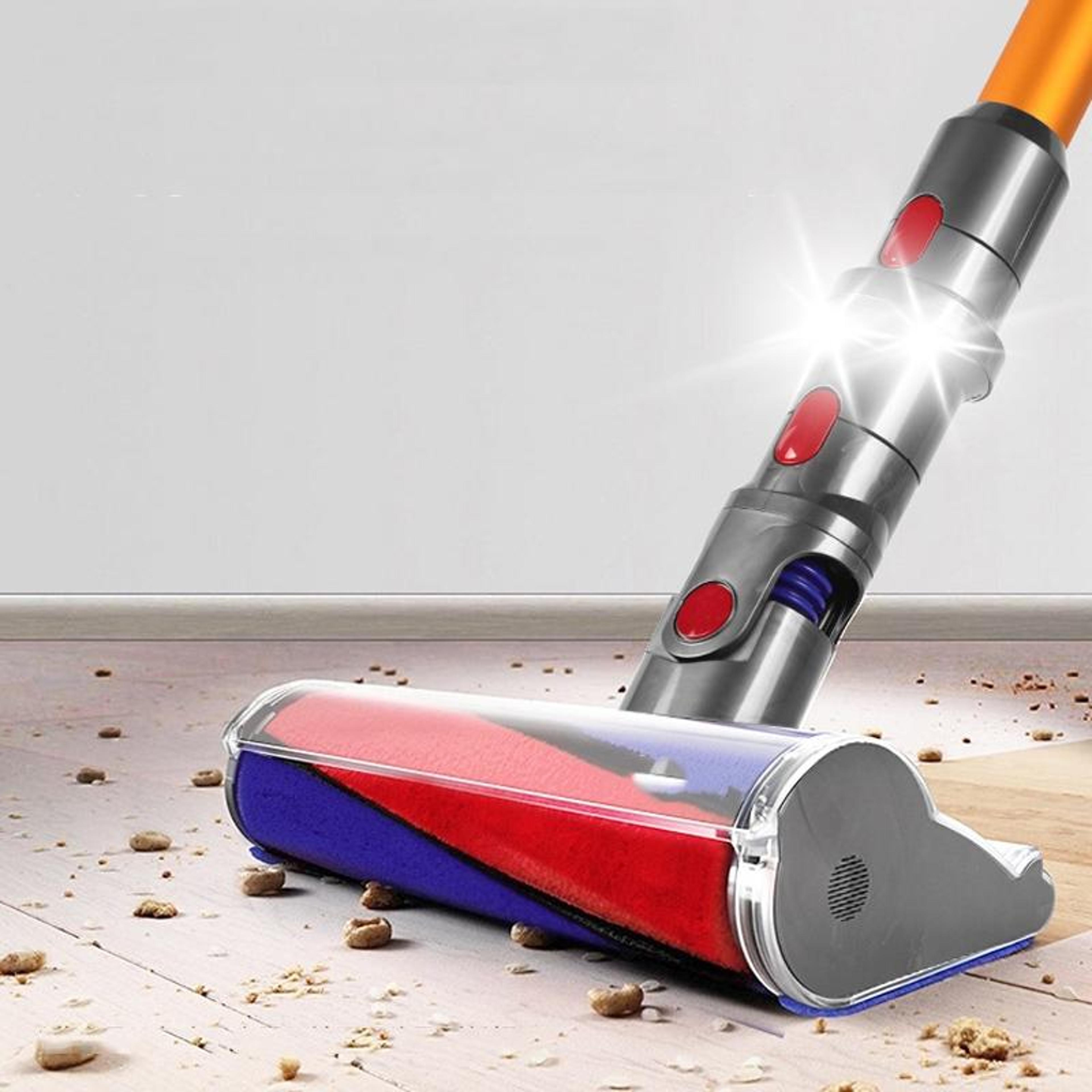 led vacuum head adapter for dyson vacuum attachment v7 v8 v10 v11 v15 with dust revealing light