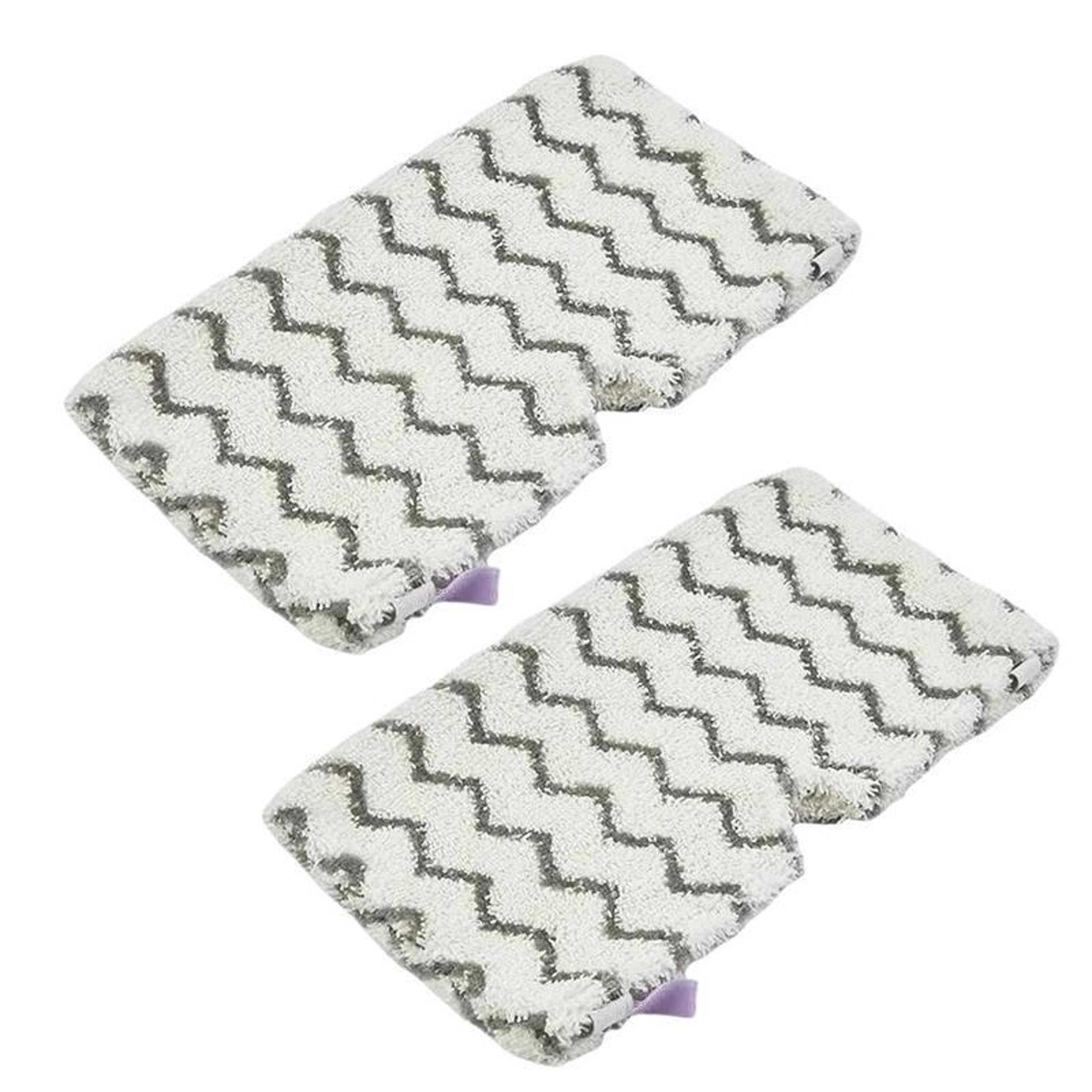 shark steam mop replacement pads 2 pack washable microfiber steam mop pads for shark