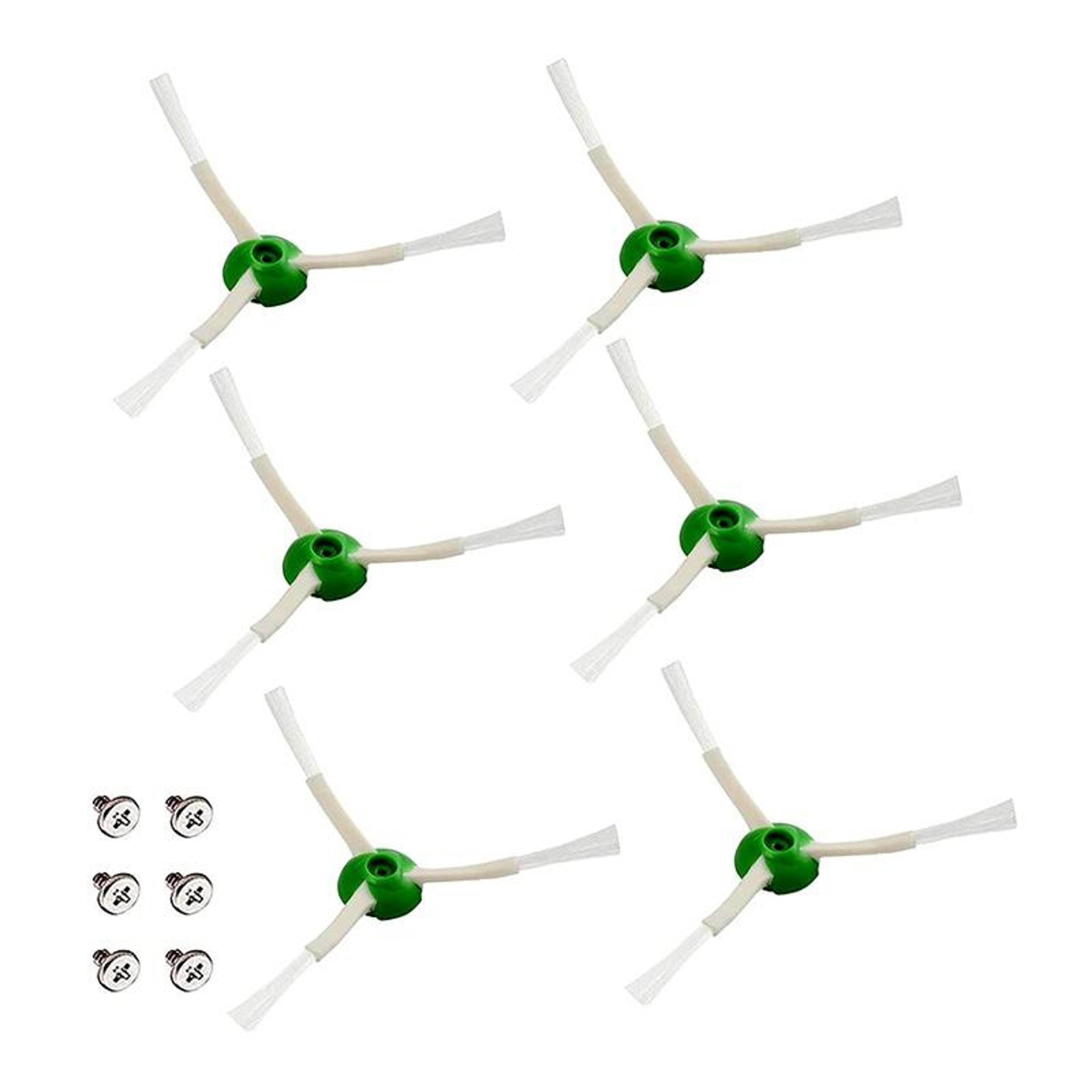 irobot roomba side brush replacement 6 pack for e, i & j series robot vacuums