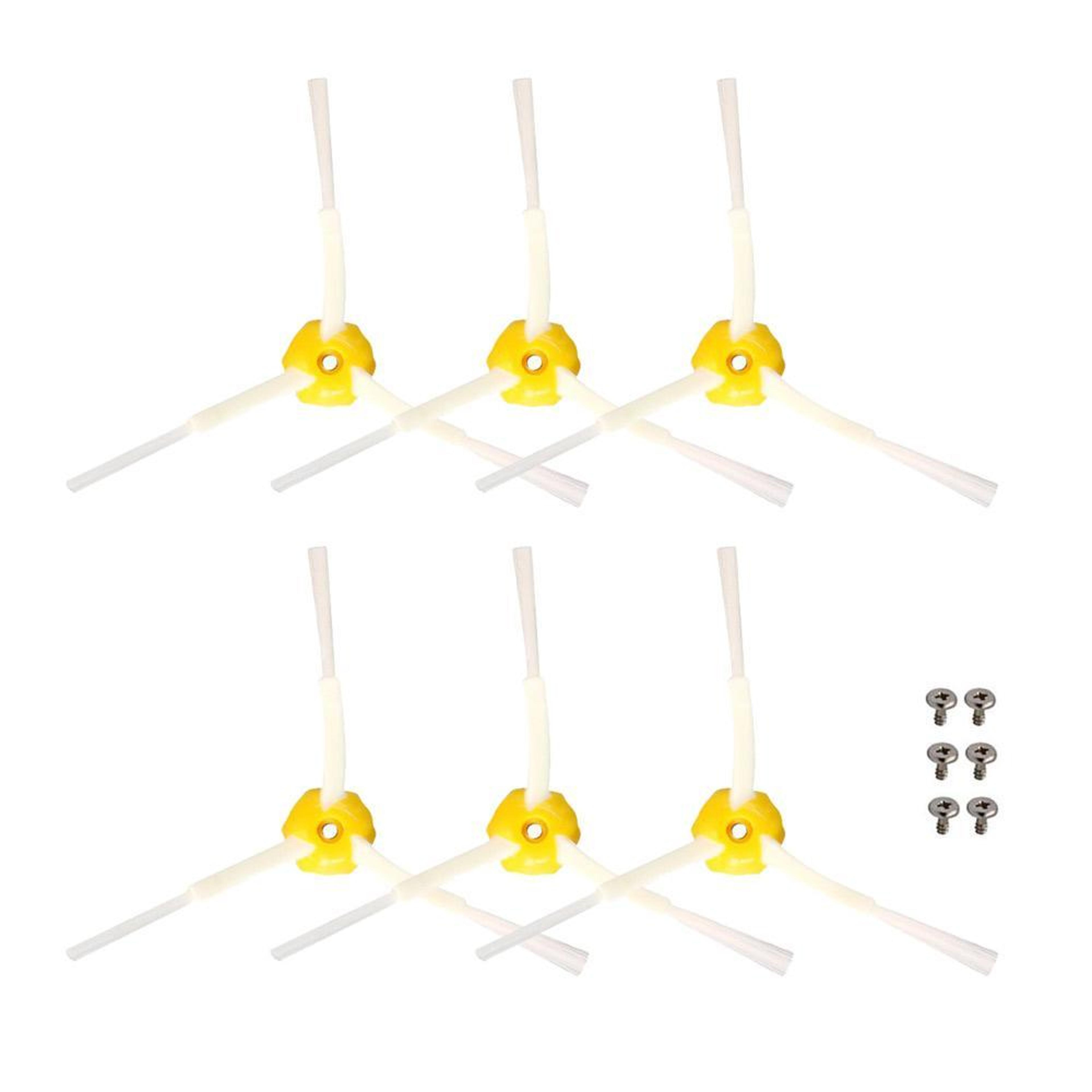 replacement side brushes for irobot roomba 600 series 6 pack robot vacuum accessories