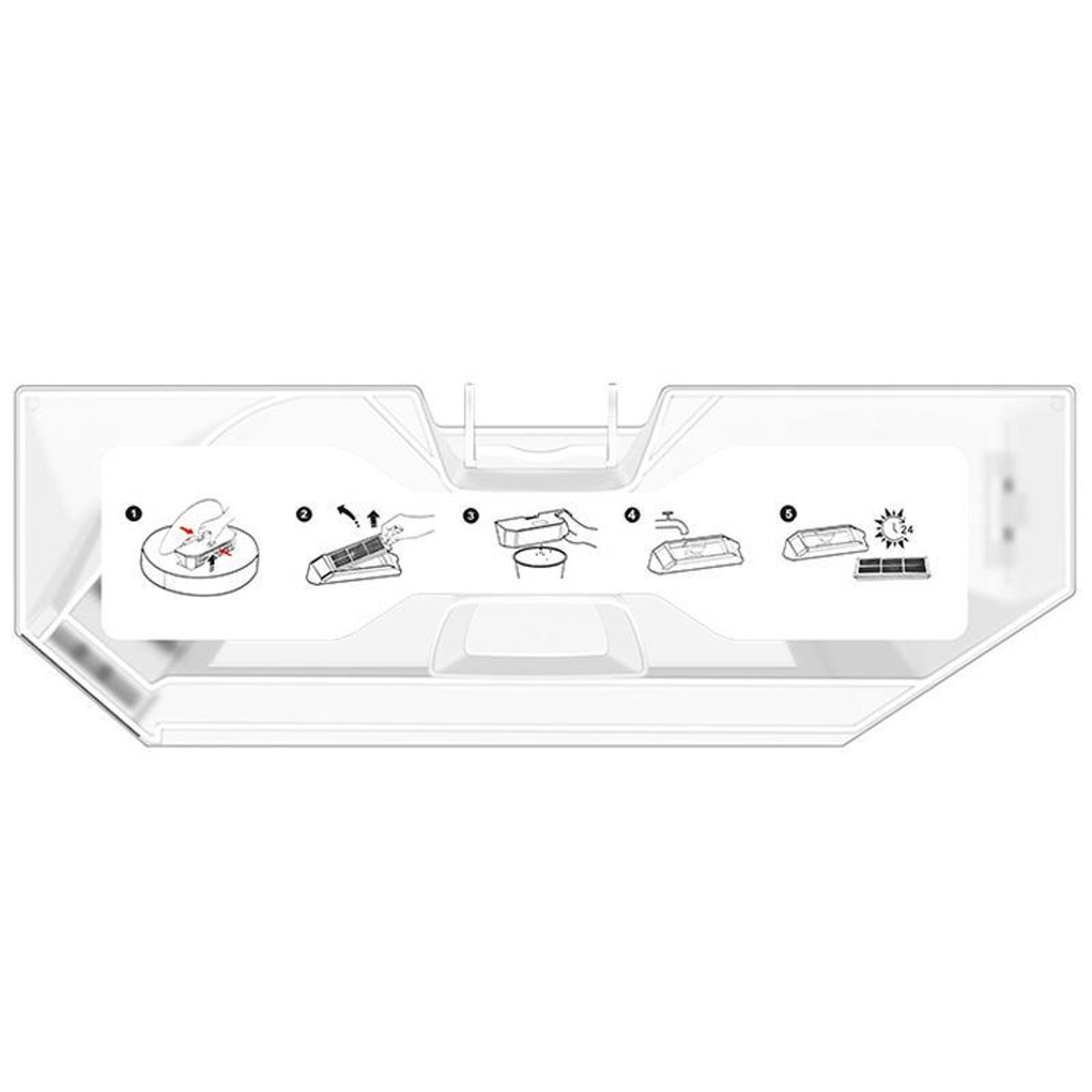 roborock qrevo maxv dust box replacement robot vacuum dust collection bin accessory