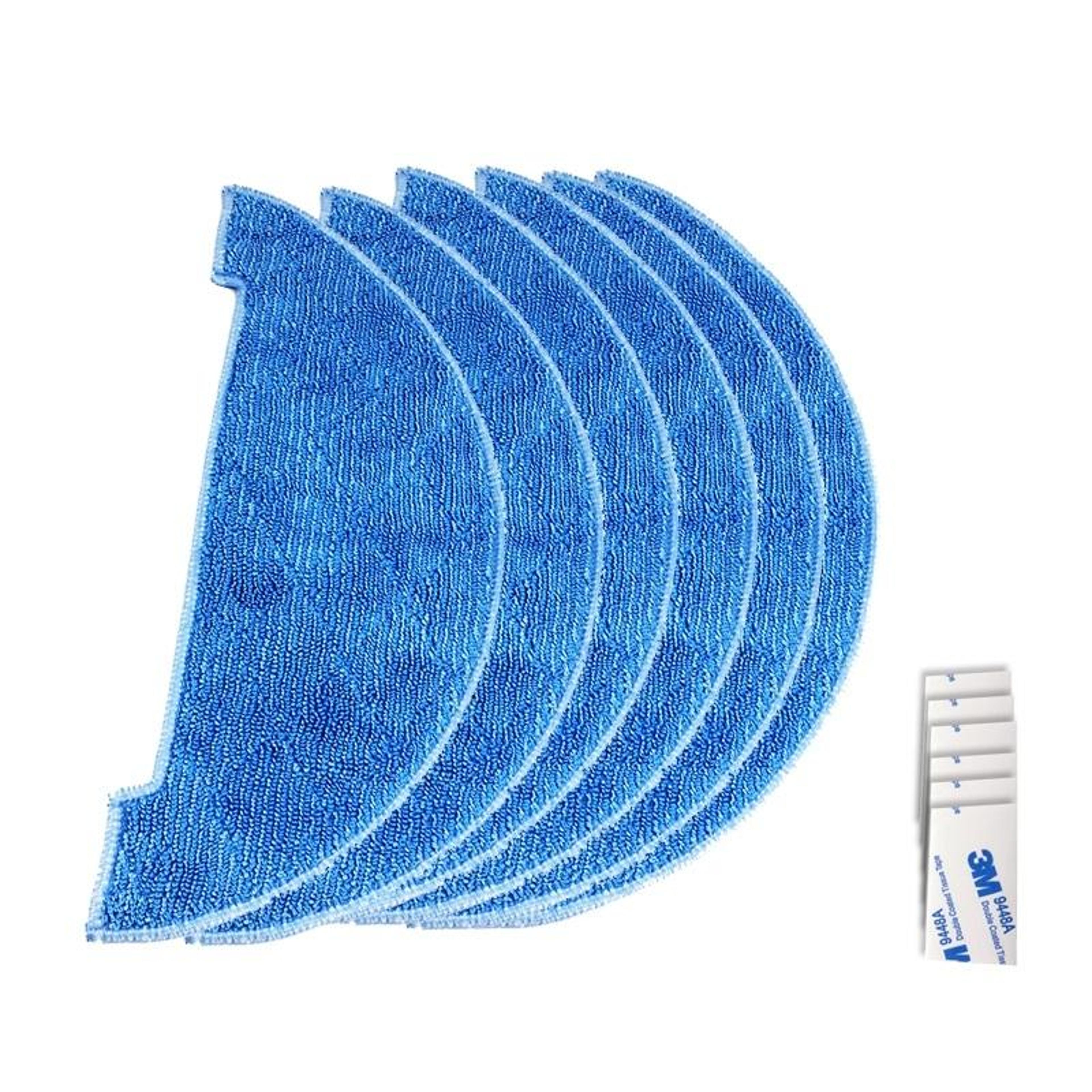 ilife v8 v8s x750 replacement mop pads and adhesive sticker kit 12 pieces