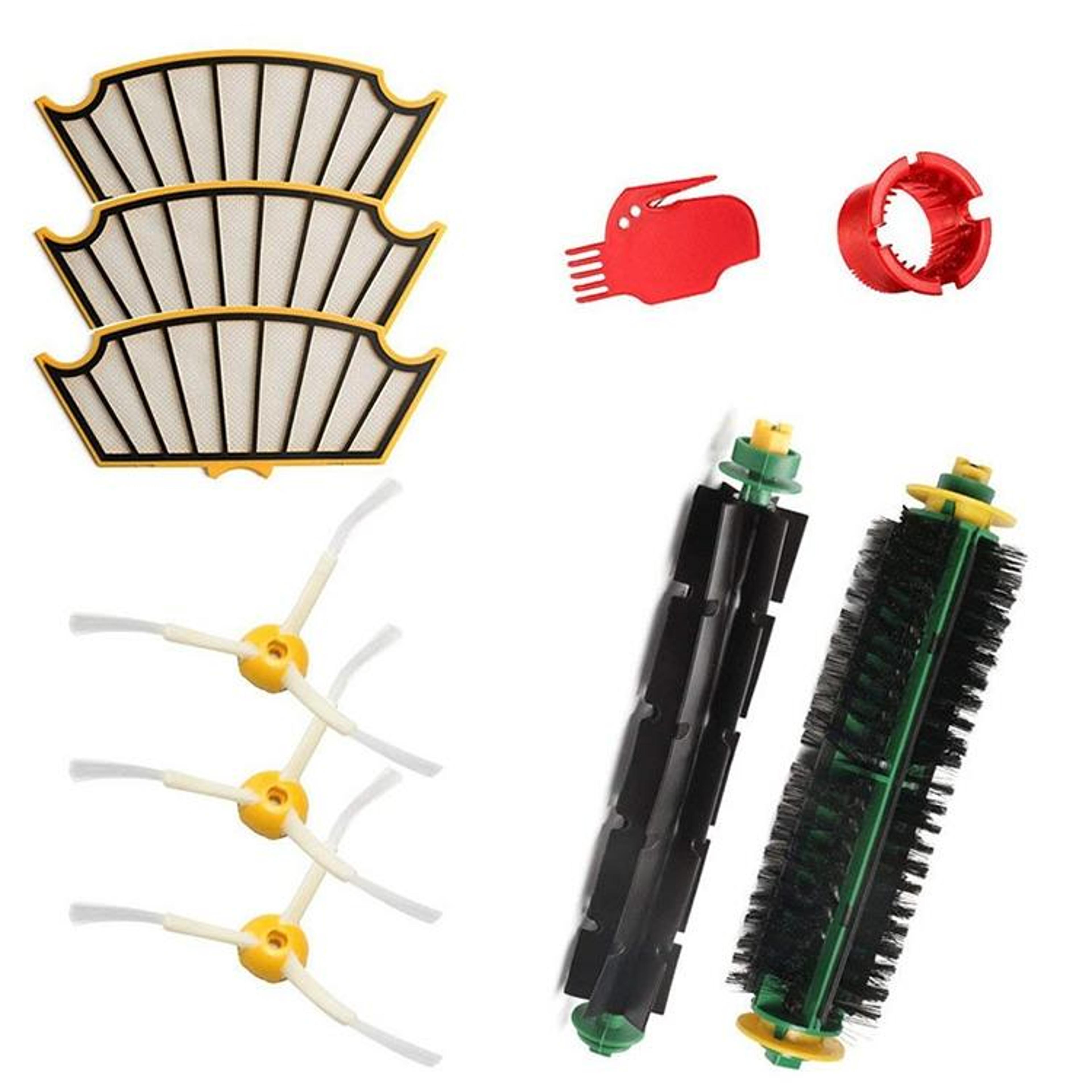 irobot 500 series replacement kit with roller brush side brush and hepa filter