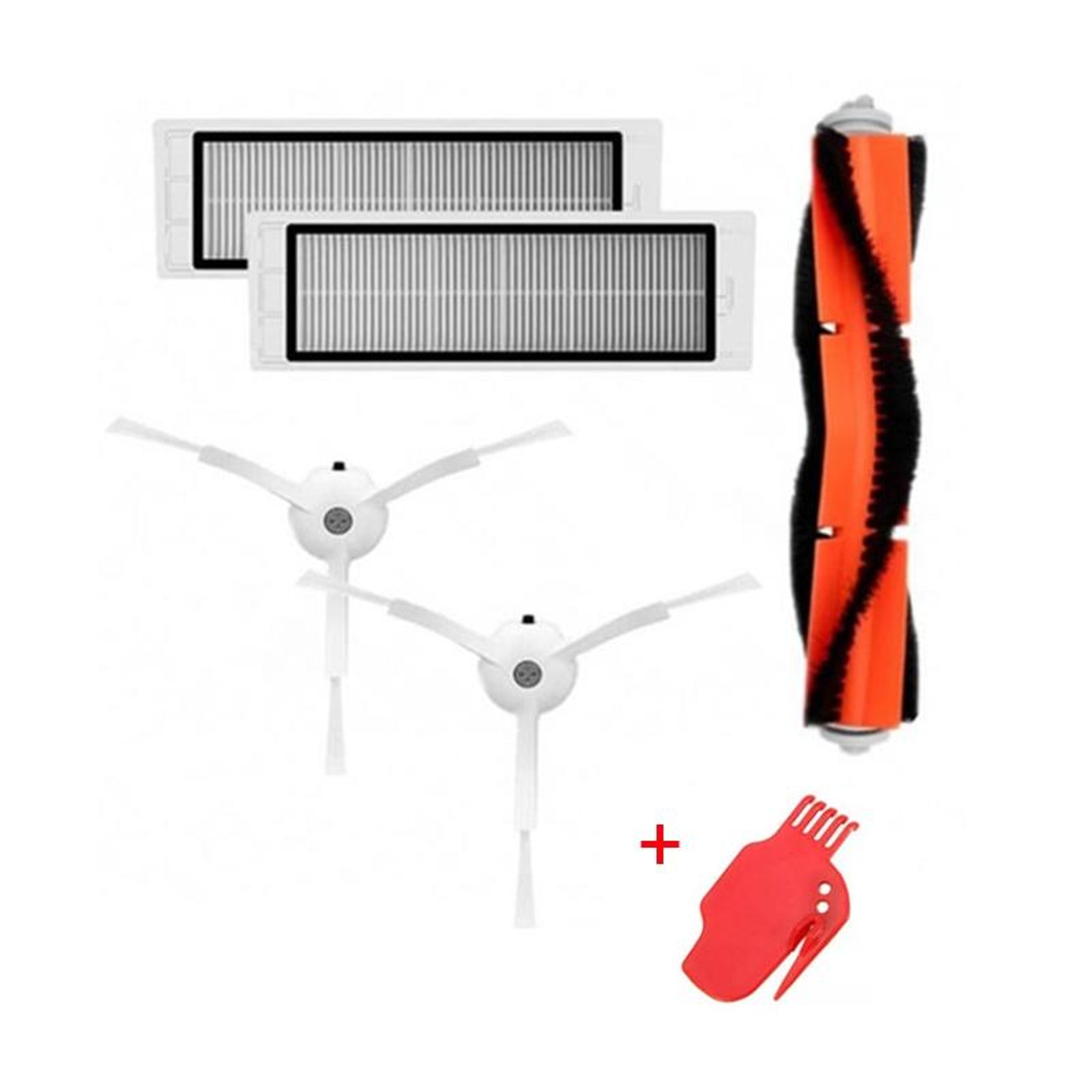 xiaomi robot vacuum replacement kit main brush side brushes hepa filters cleaning tool