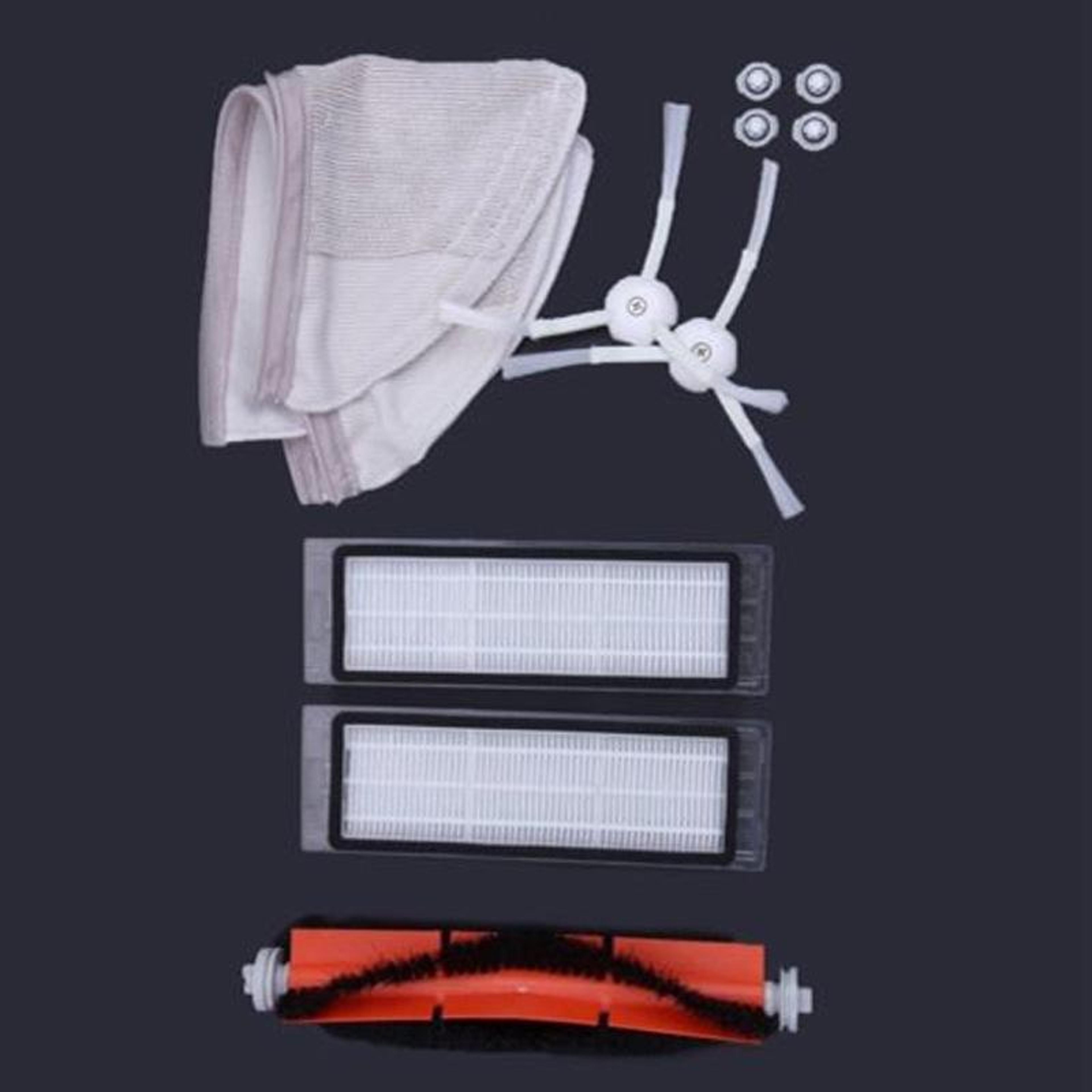 xiaomi roborock s50 robot vacuum replacement kit with hepa filters and mop brush set