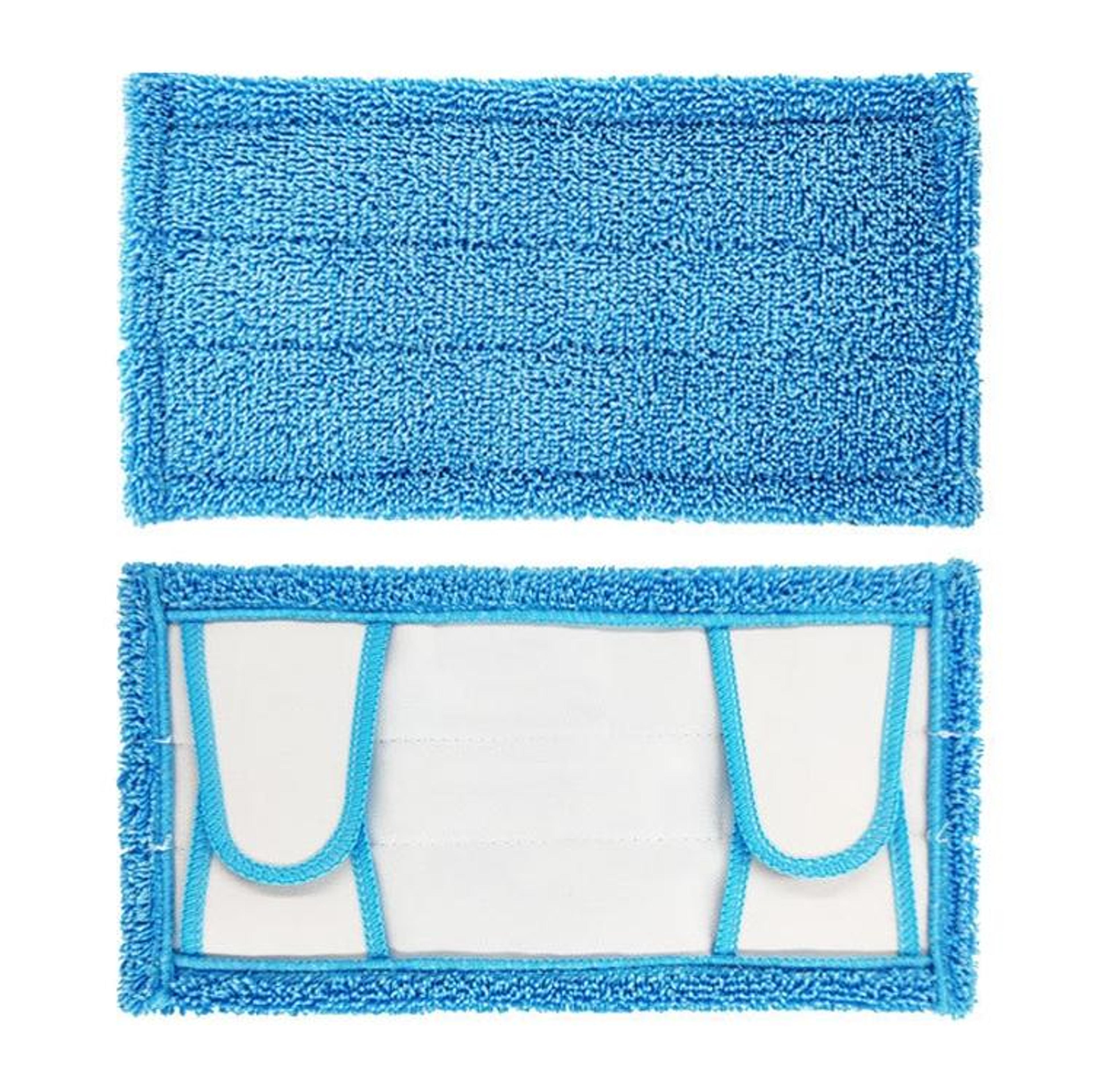 reusable swiffer sweeper replacement cloth wet and dry microfiber mop refill pads 2 pack