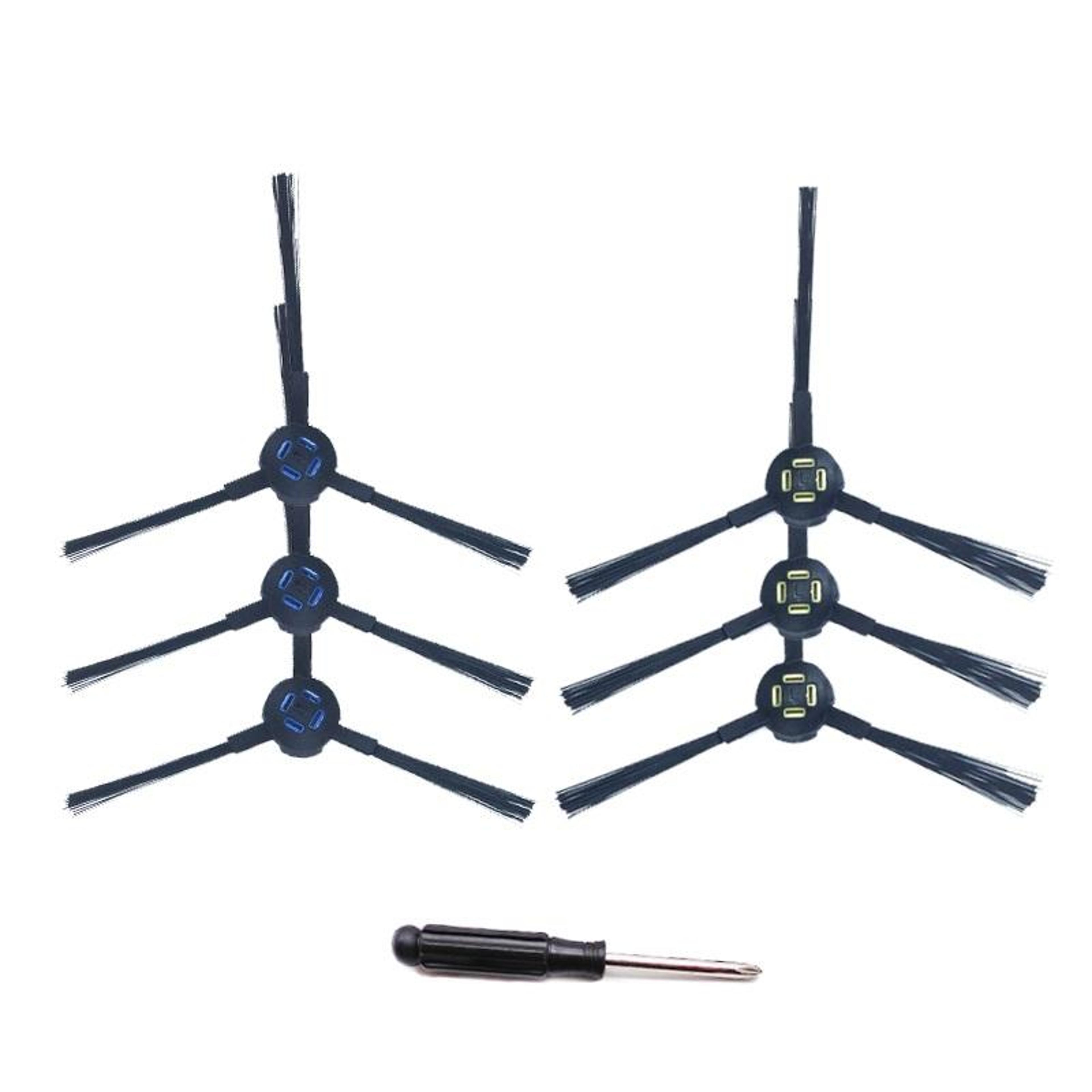 ilife replacement side brushes kit for v8s a9 a7 x750 x800 x787 x785 with screwdriver