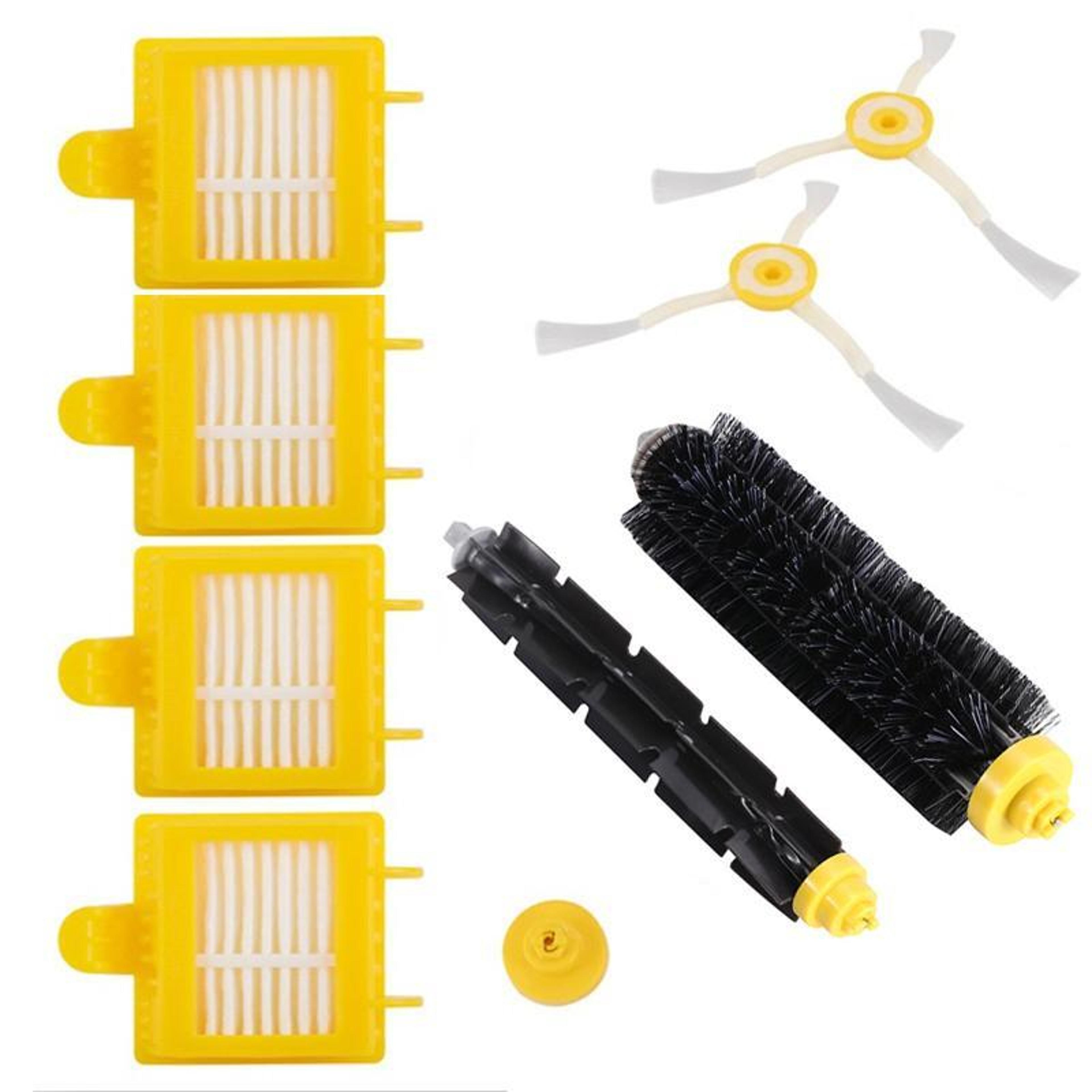 irobot roomba 700 series replacement parts kit with hepa filters and main brush set