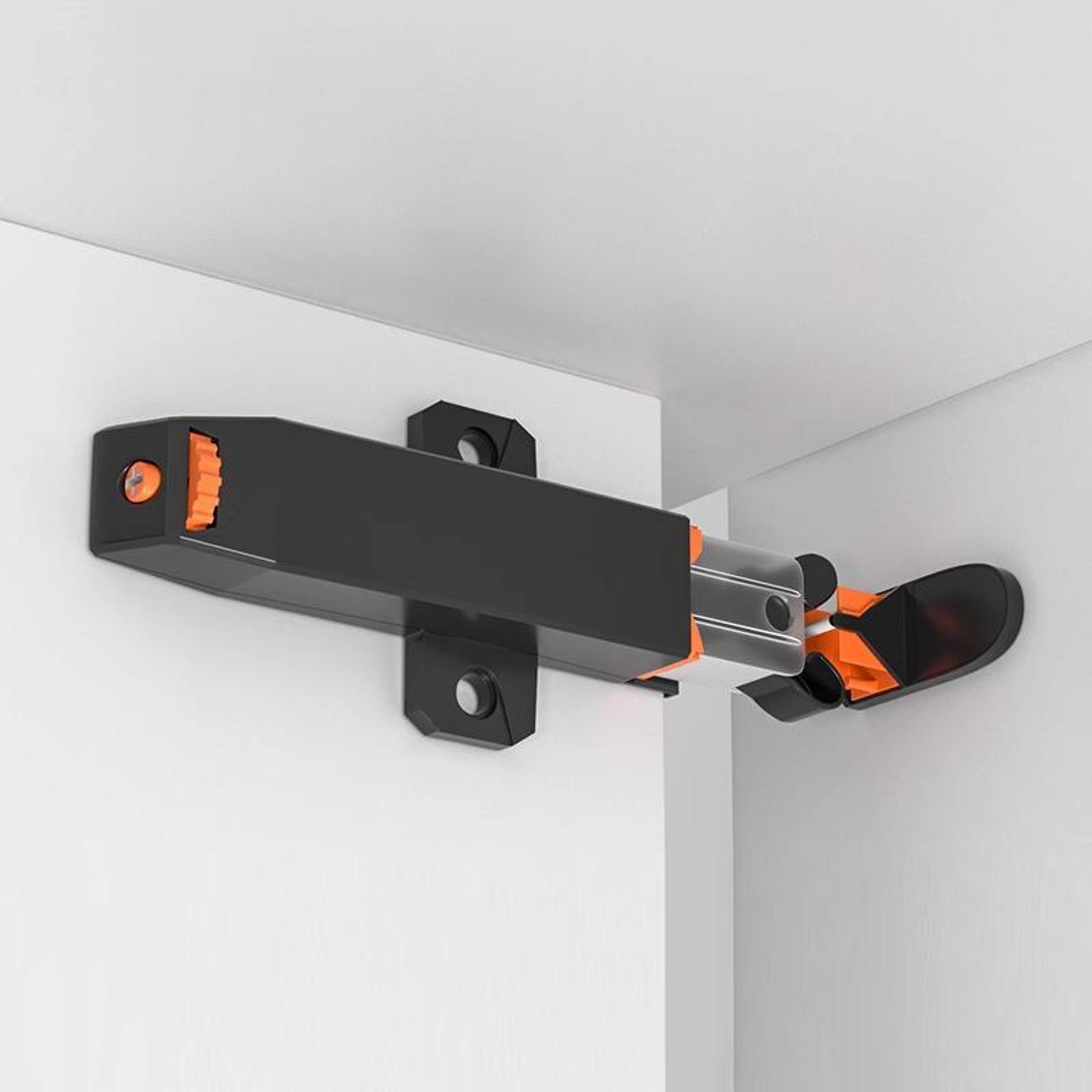 heavy duty push to open cabinet latch adjustable concealed self locking door rebounder