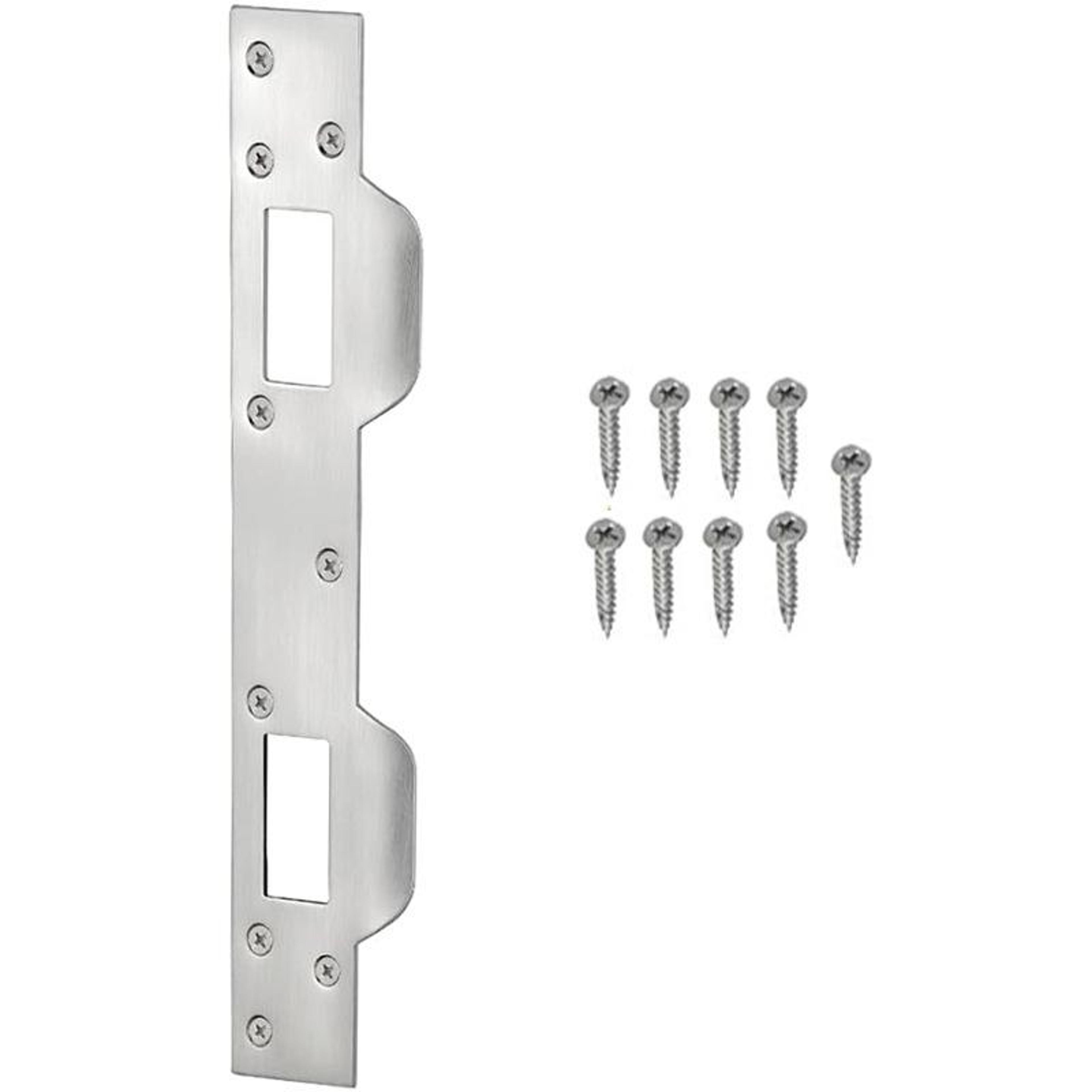 heavy duty door strike plate door reinforcement plate for secure door frame repair