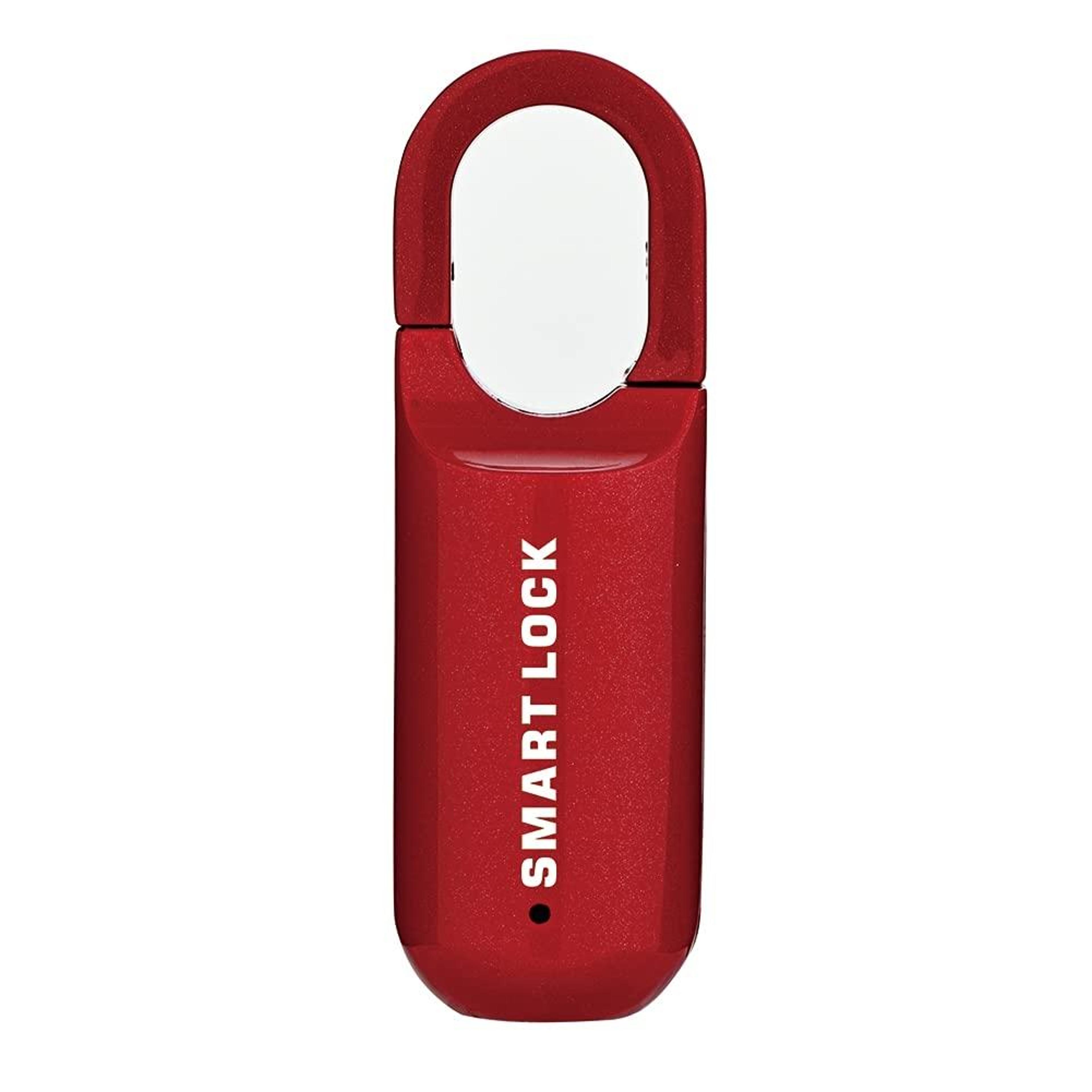 smart usb rechargeable fingerprint padlock for backpack luggage cabinet and furniture security