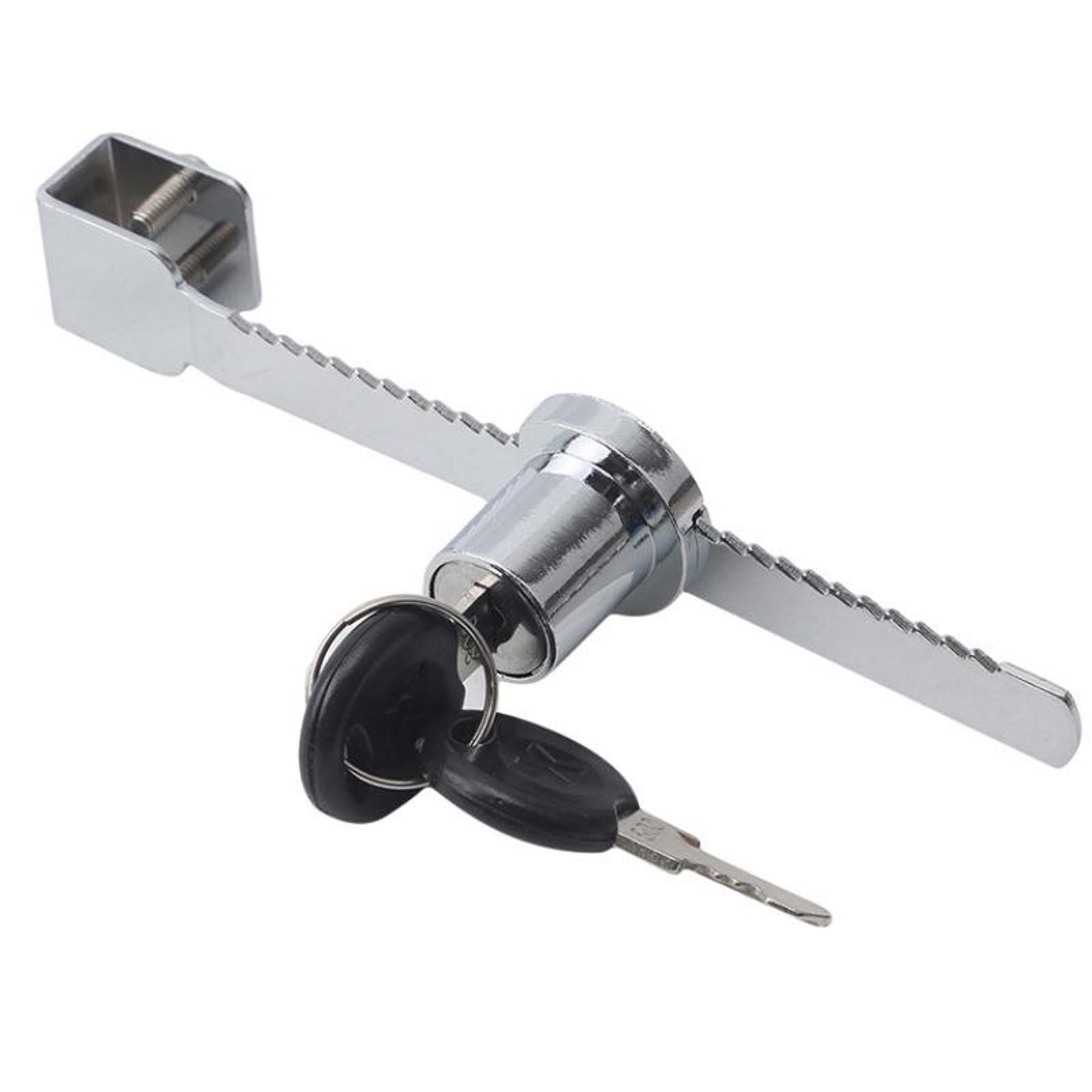 securekey glass door lock no drill sliding cabinet lock with keys