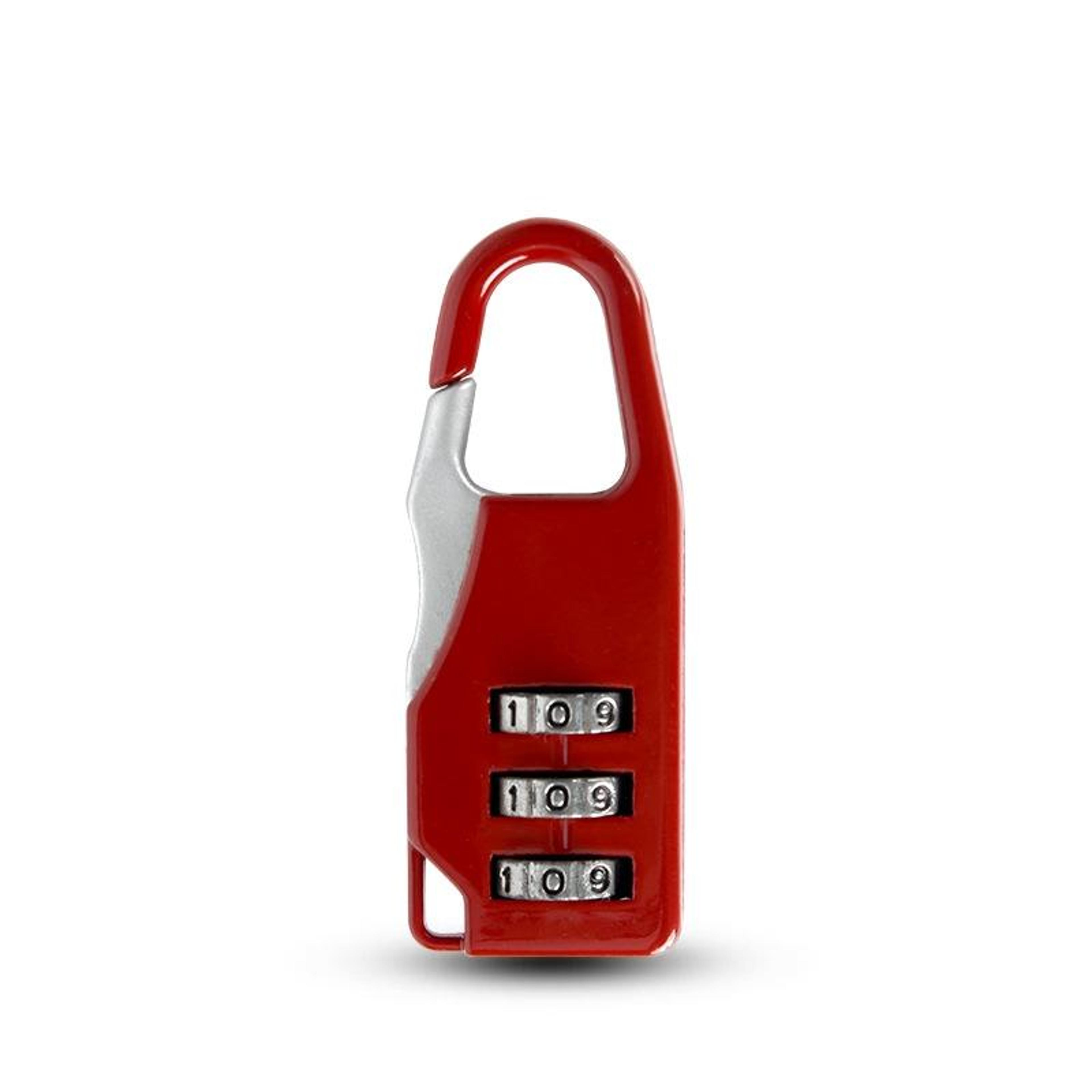 portable backpack lock zinc alloy combination padlock for suitcase locker and travel security