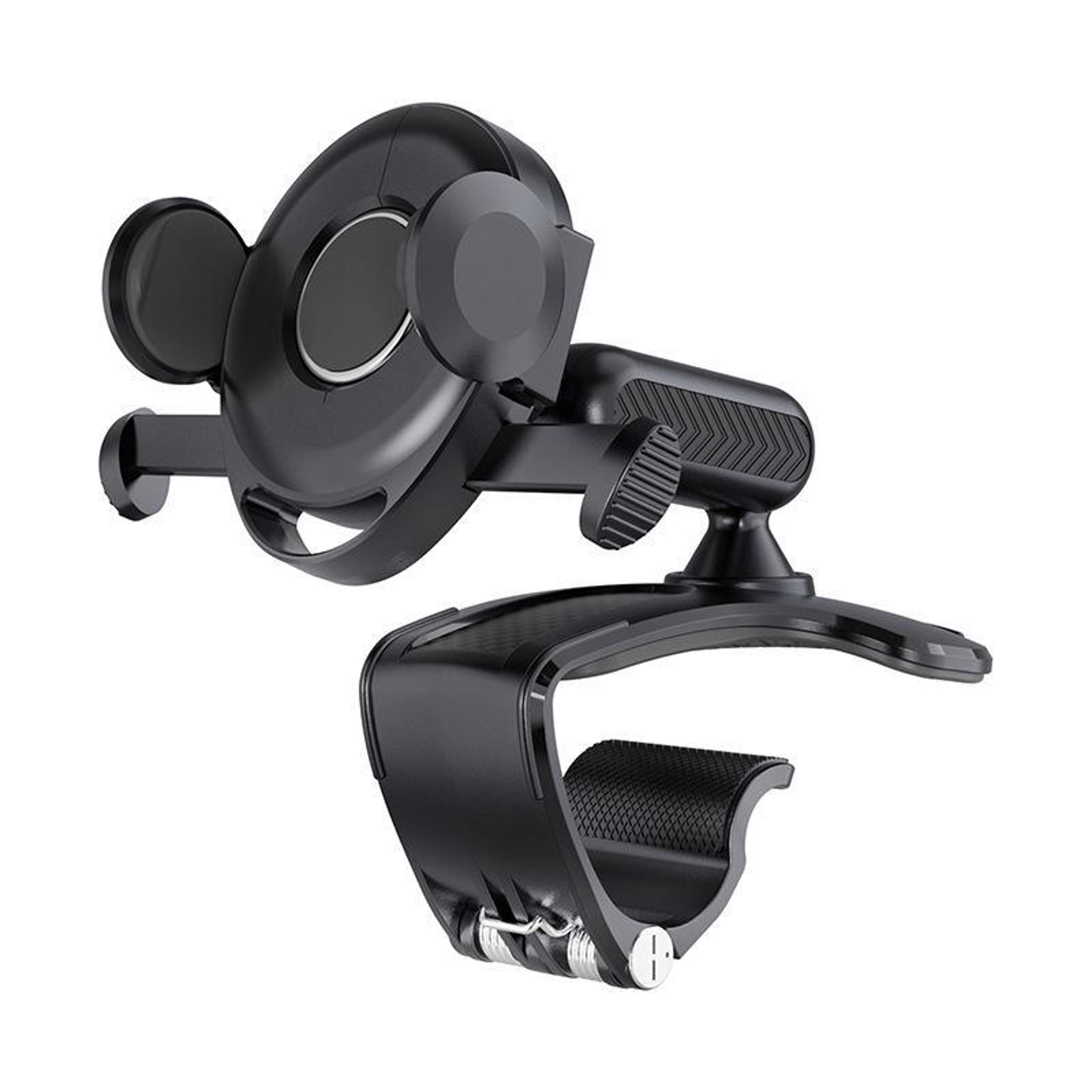 universal car phone mount dashboard & sun visor 360° hands free phone holder