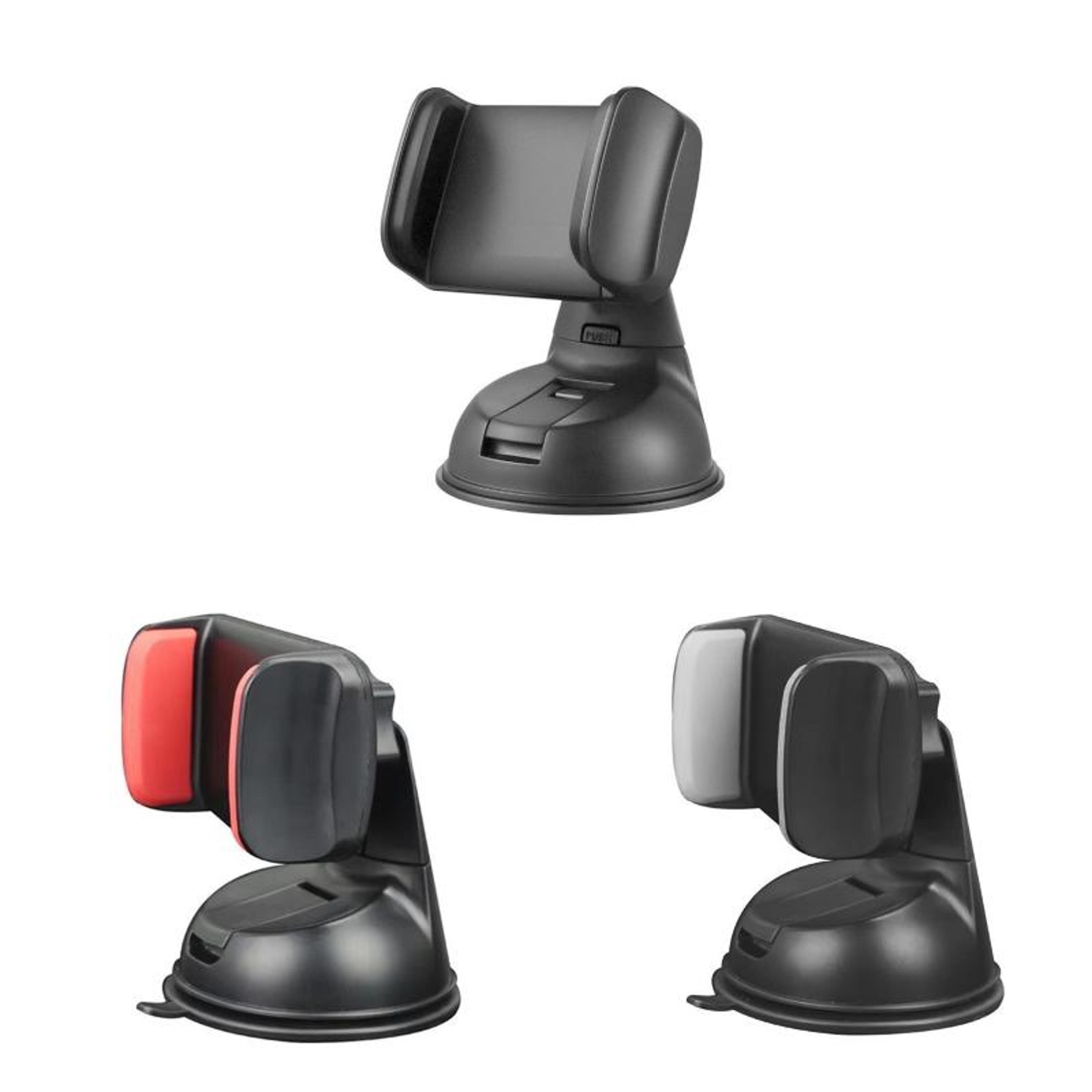 universal car phone holder dashboard suction cup mount with 360° rotation for phones