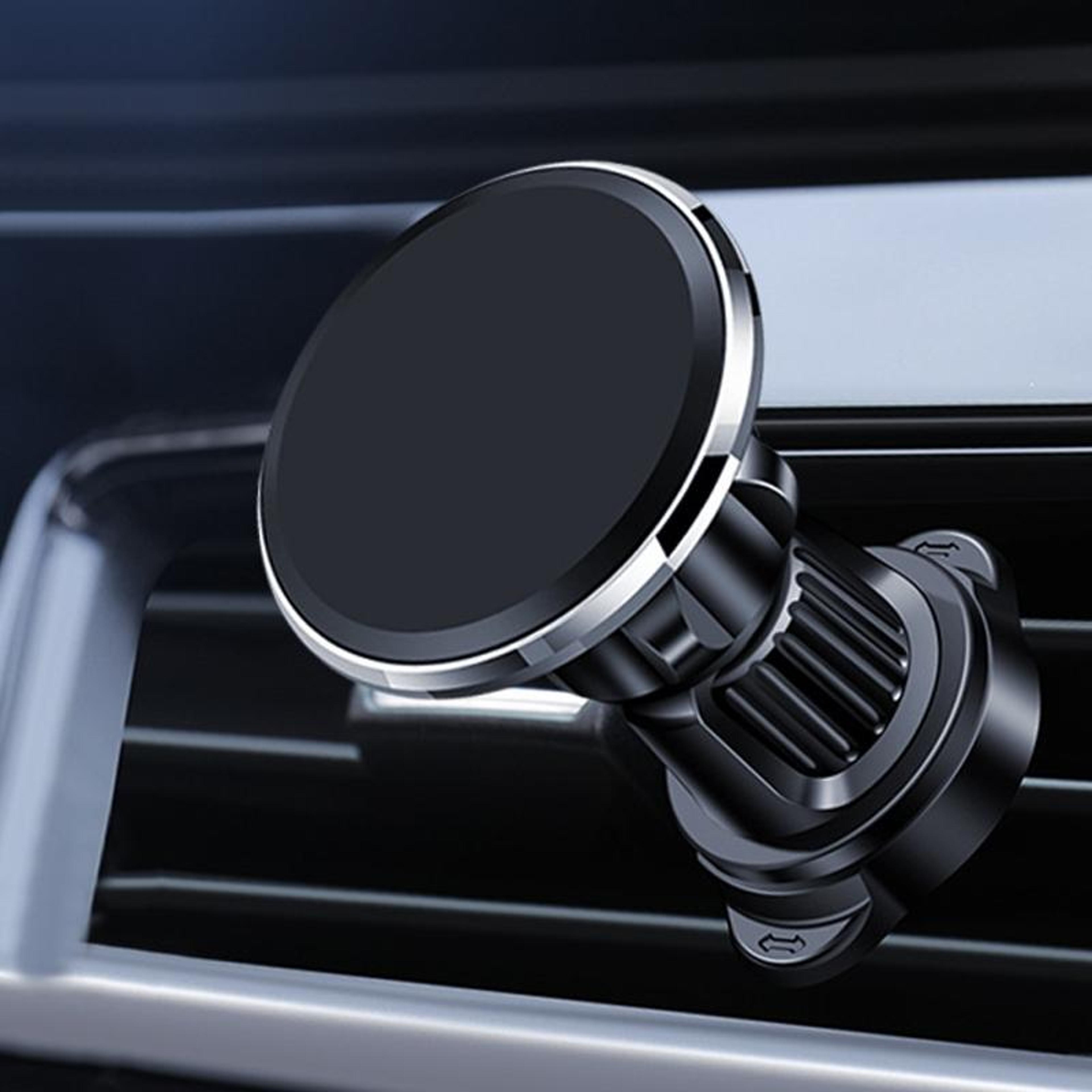 360 rotating magnetic car phone holder for air vent universal aluminum alloy mount