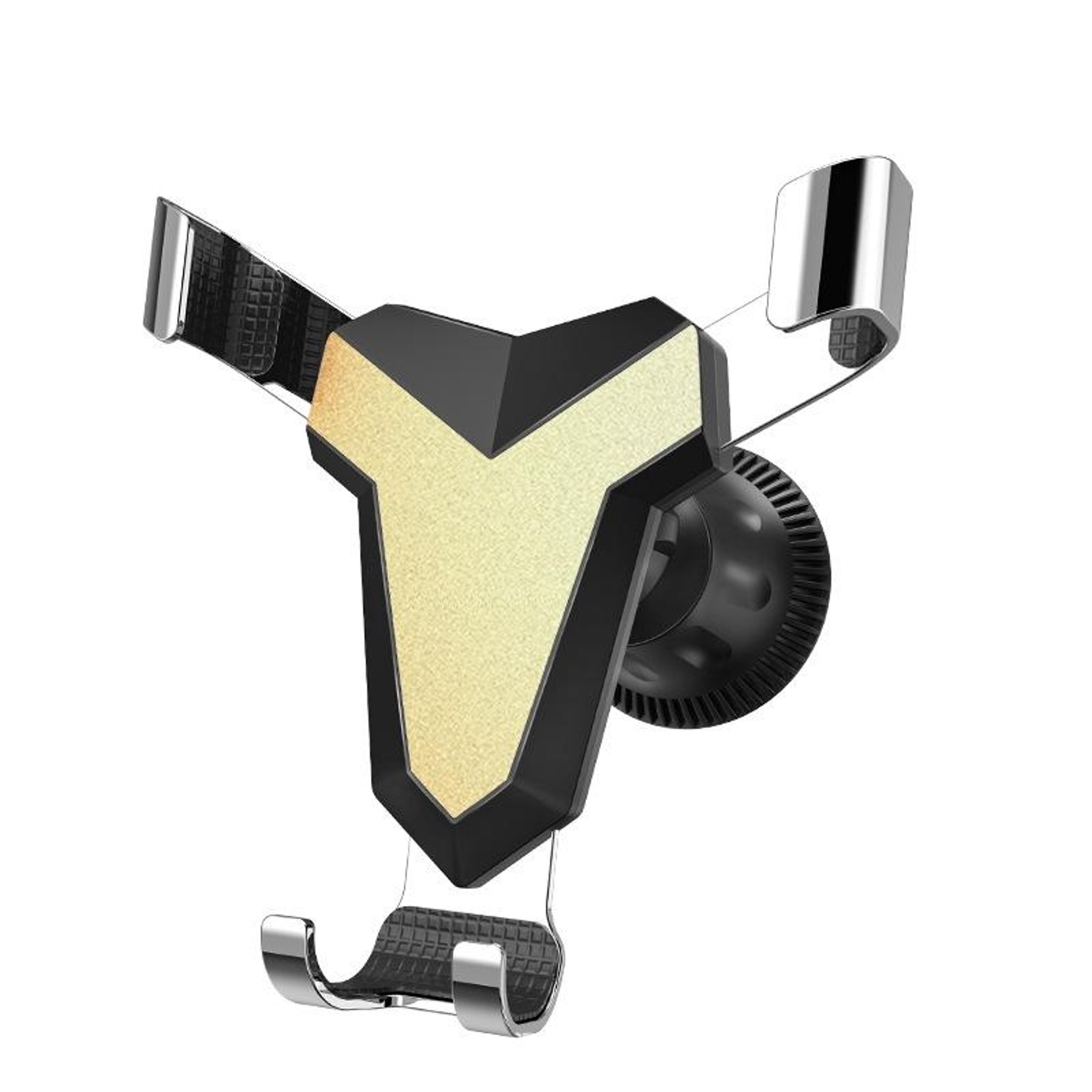 gravity car phone holder 360 rotating air vent phone mount with auto lock