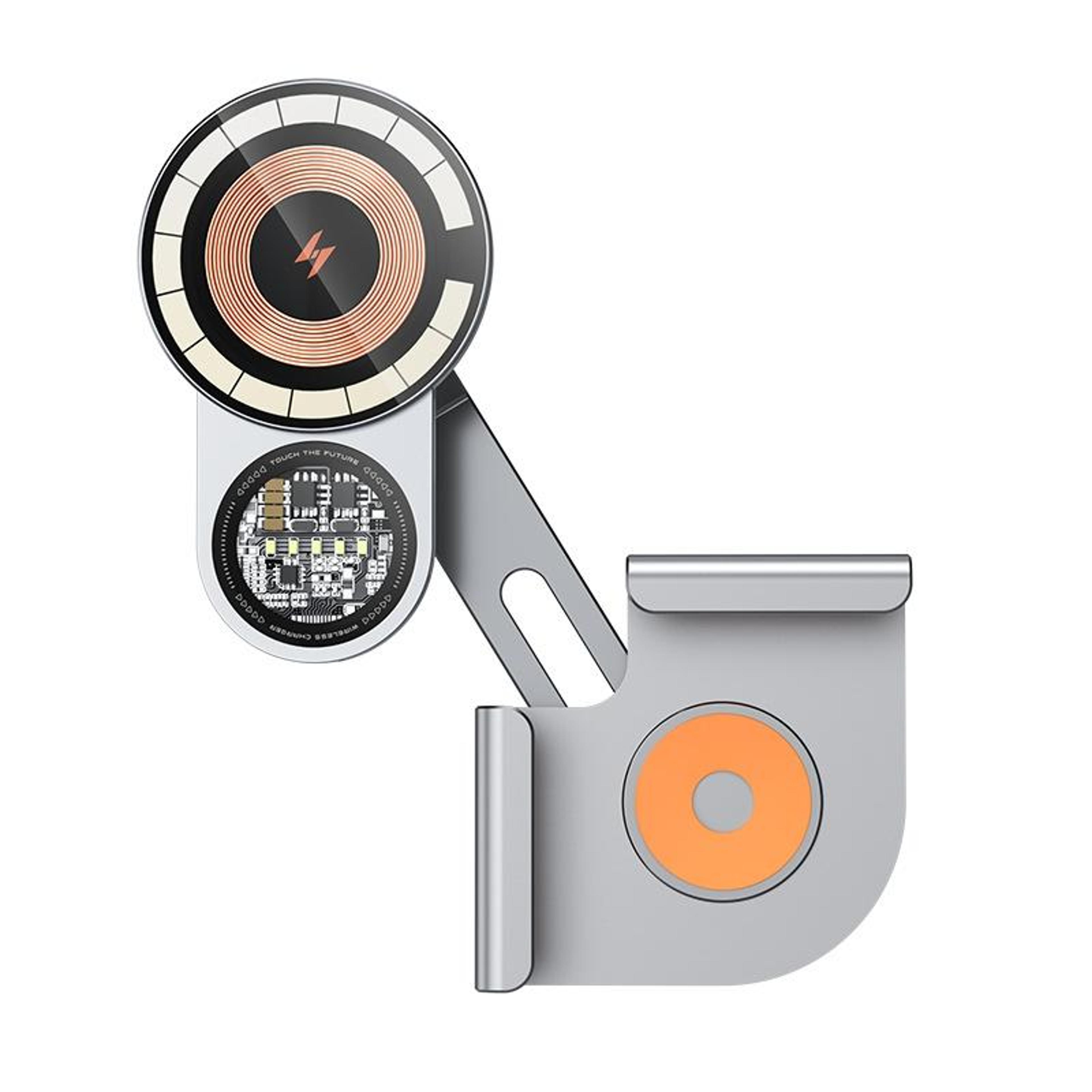 phone holder with 15w wireless car charger magnetic magsafe car mount