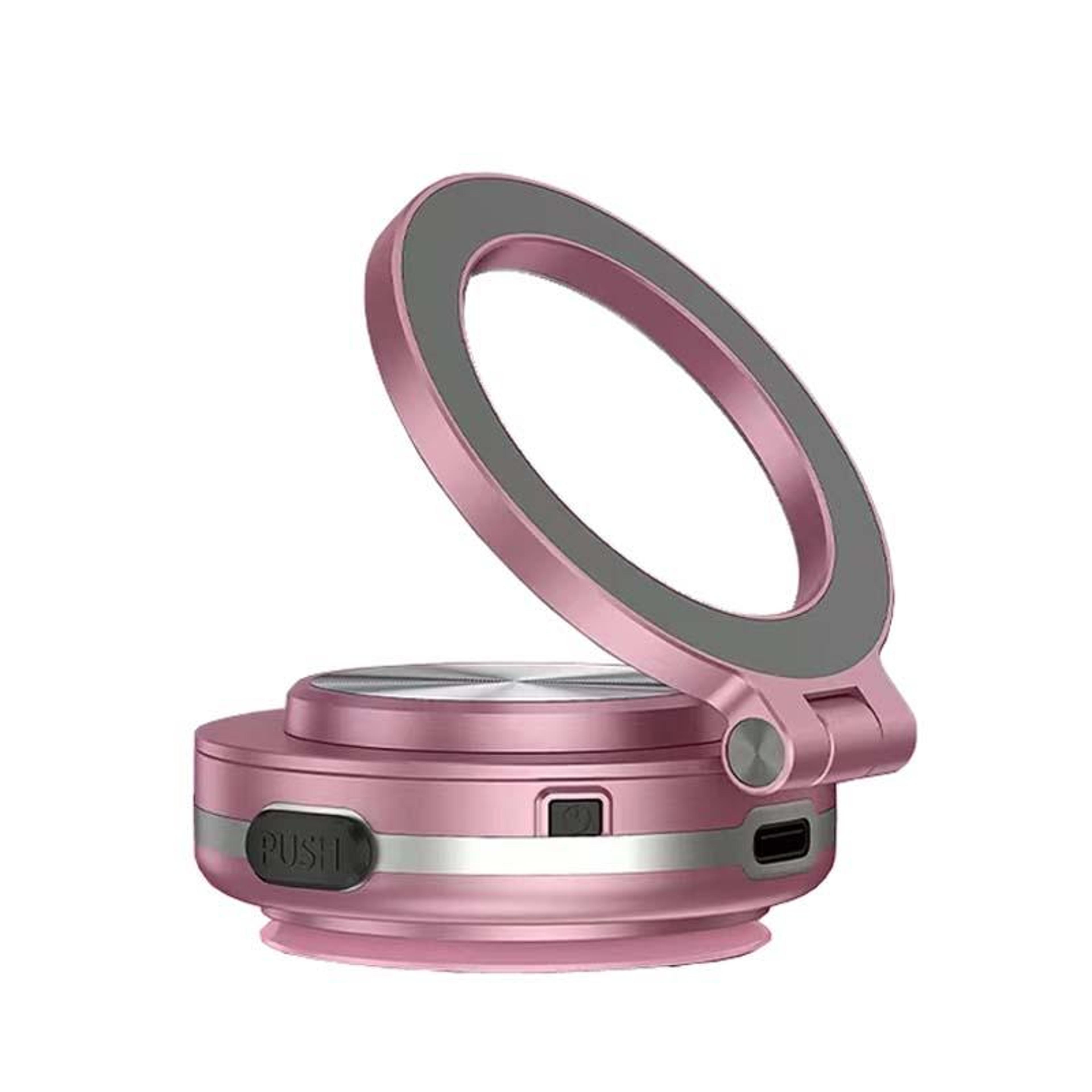 aimite c1 magnetic car phone holder with vacuum suction foldable 360 rotating mount