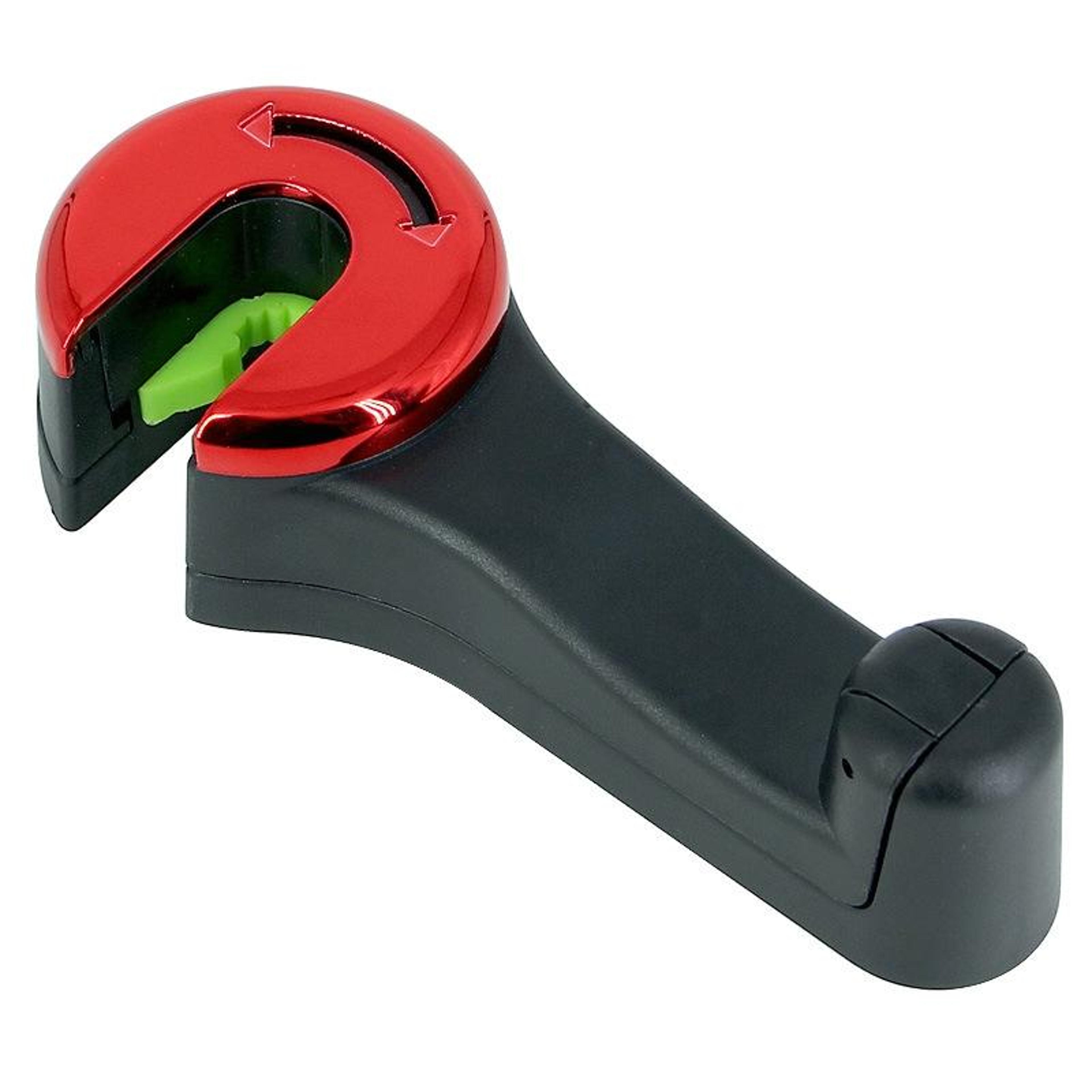 360 rotating car seat headrest hook and car phone holder back seat organizer