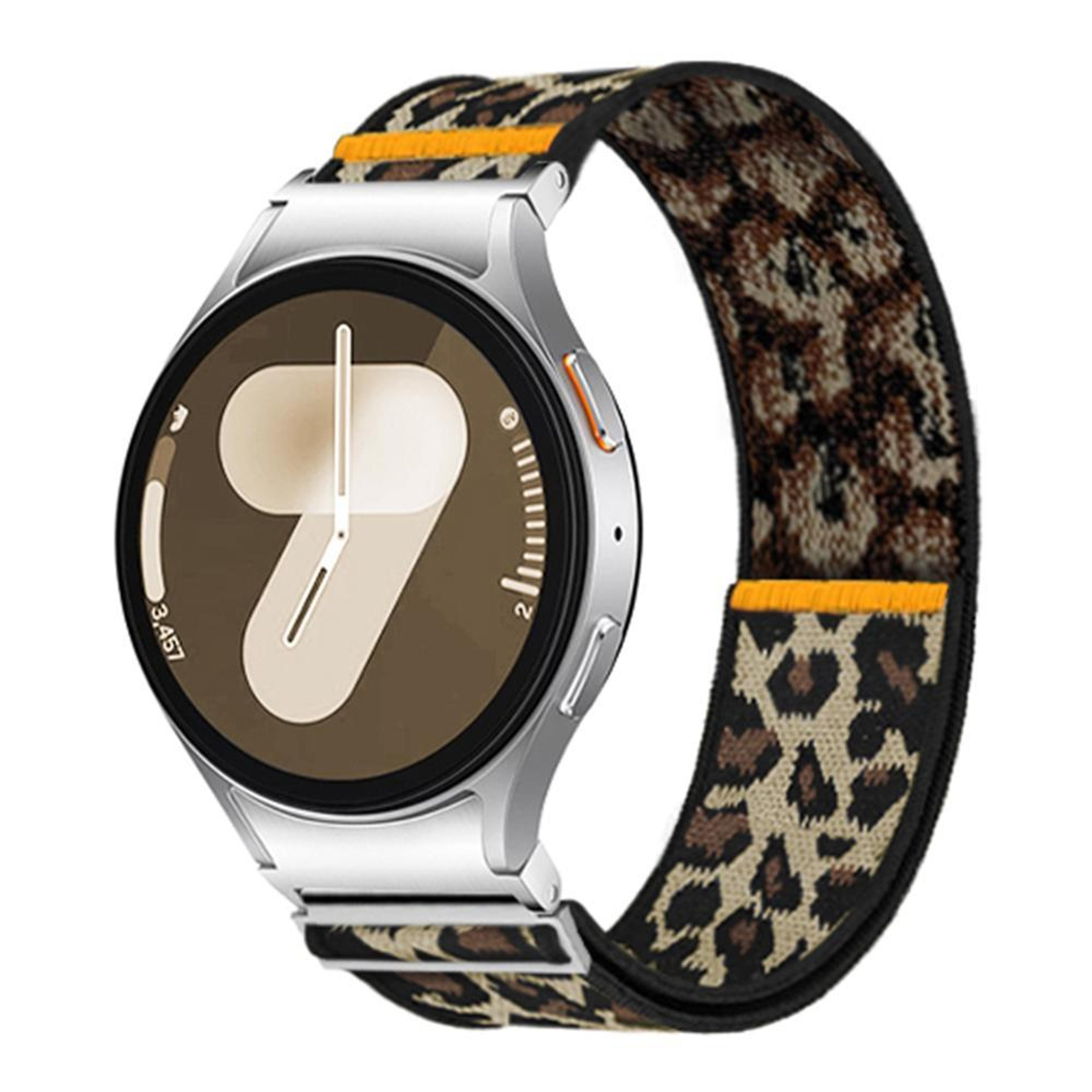 samsung galaxy watch band adjustable elastic nylon watch strap for galaxy watch fe 7 6 5 4