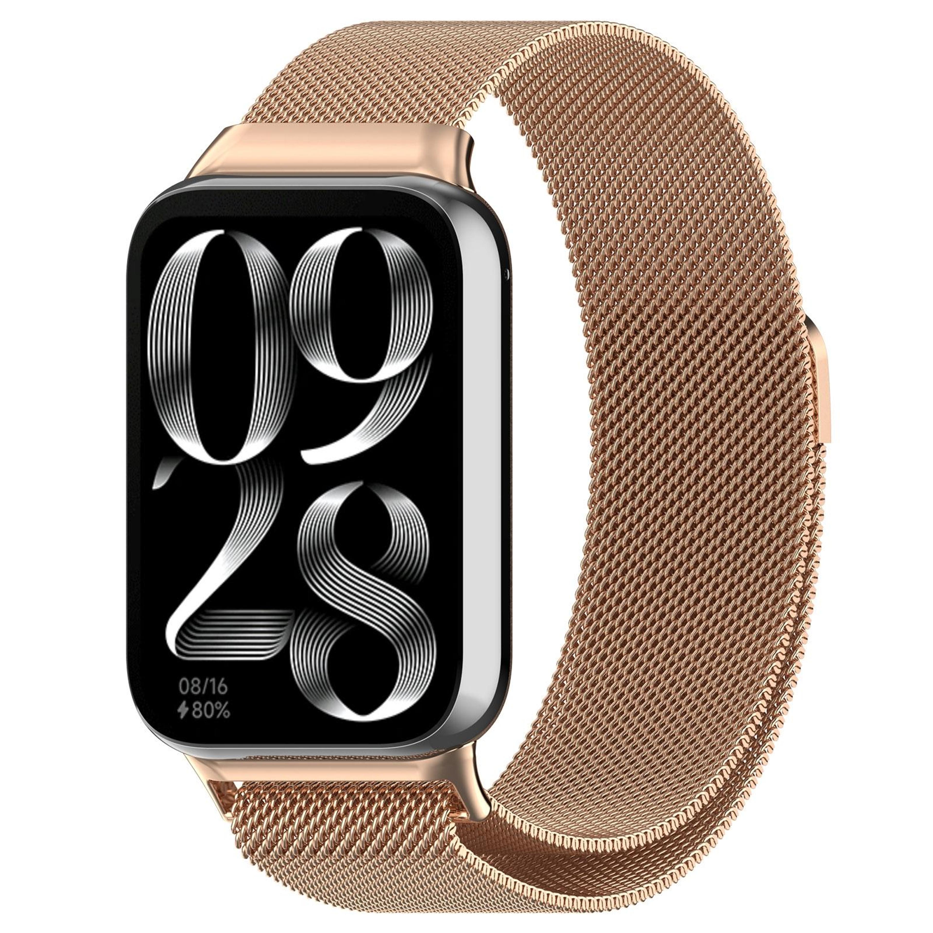 magnetic xiaomi band 10 pro watch band milanese stainless steel watch strap for redmi watch 6 5 4
