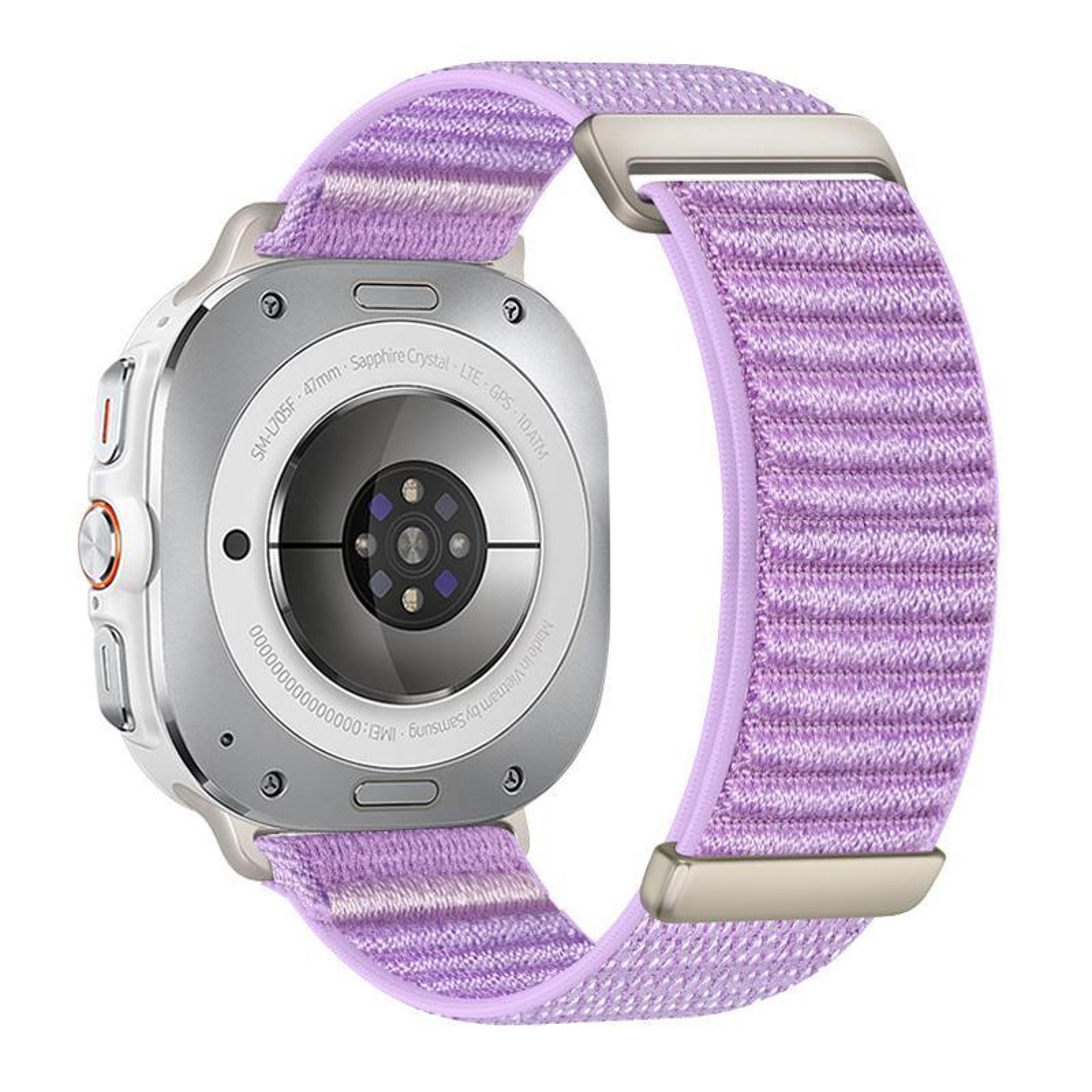 samsung galaxy watch ultra band adjustable nylon watch band mountain pattern replacement strap