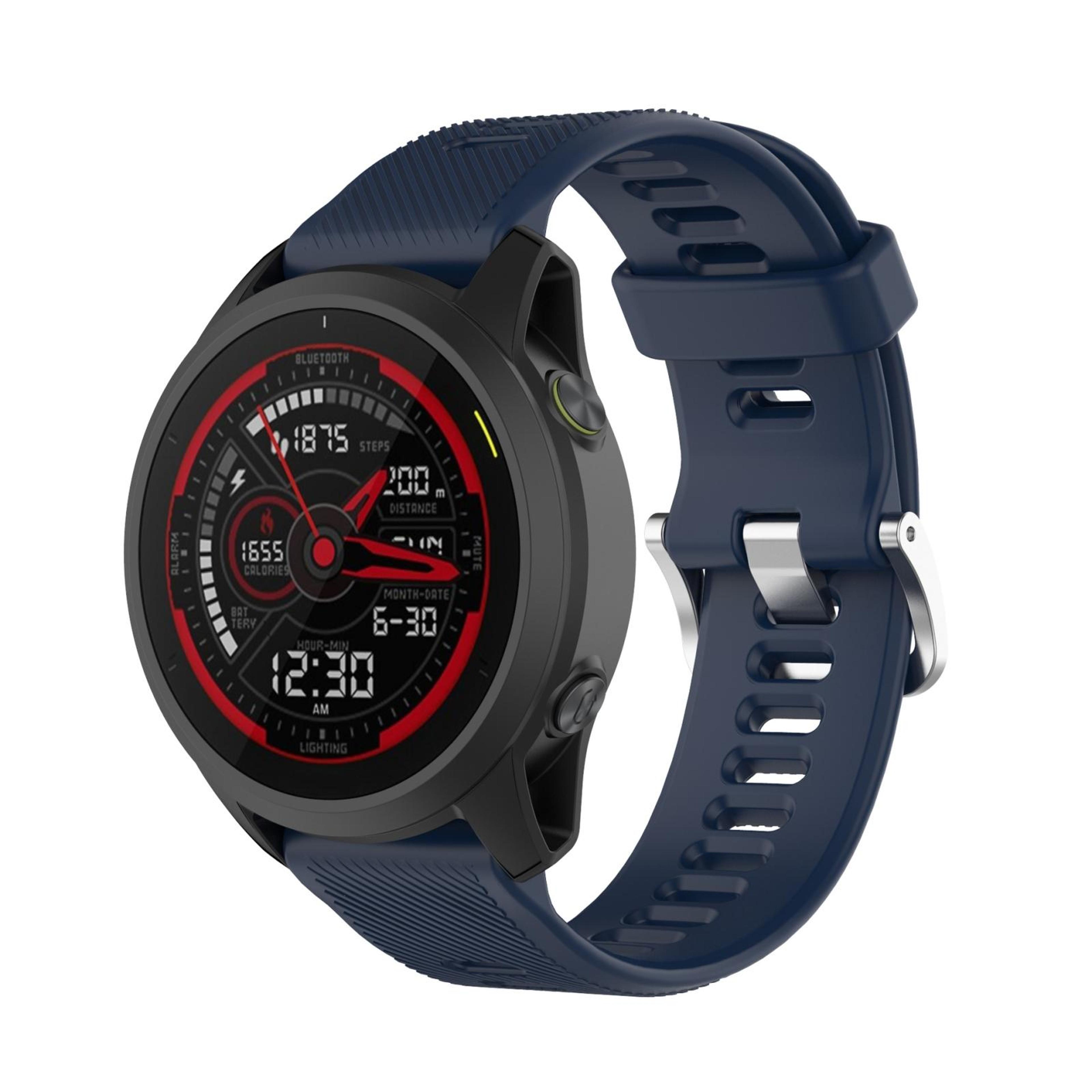 garmin forerunner 745 22mm silicone watch band quick release twill replacement sports strap