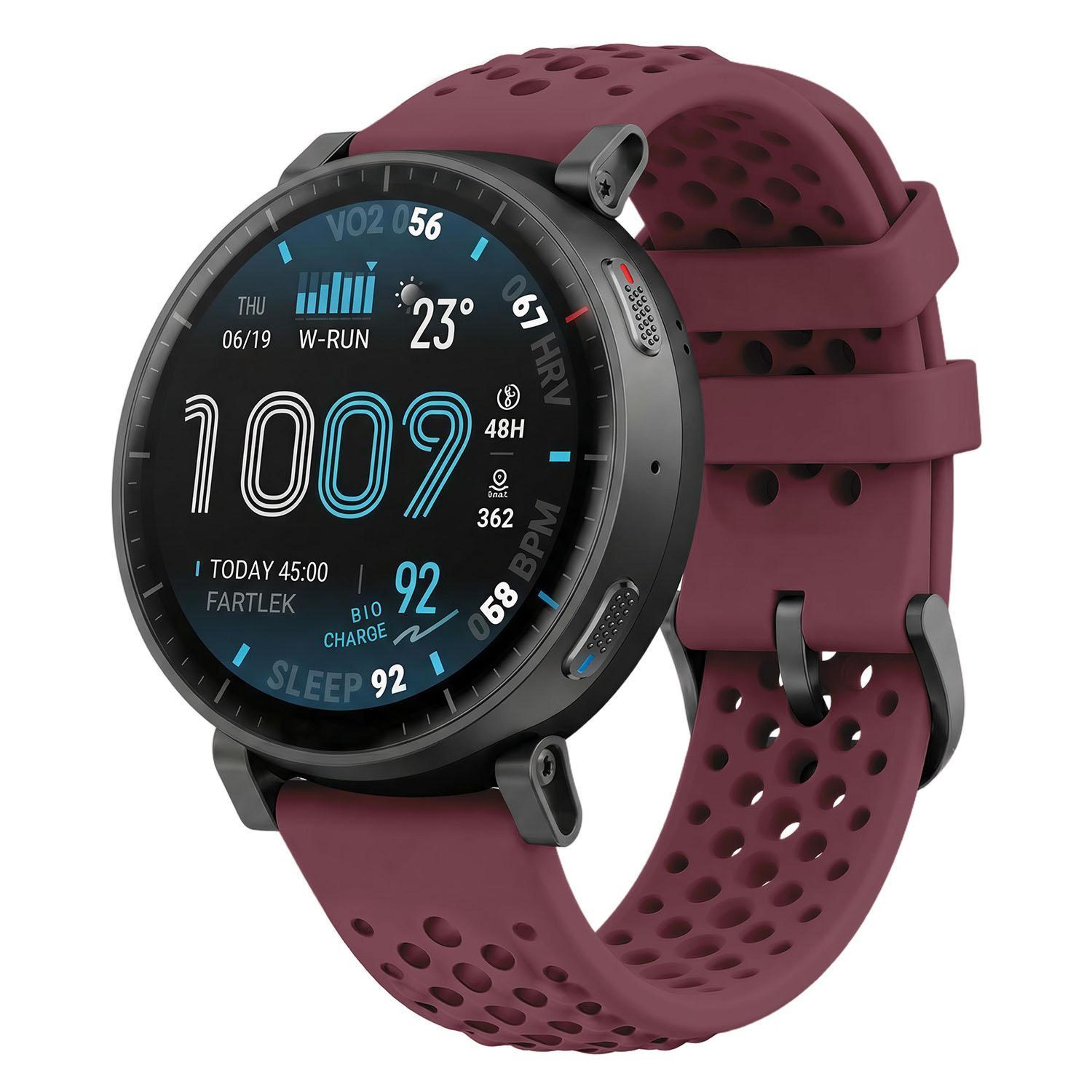 amazfit active max silicone watch band breathable sport replacement strap