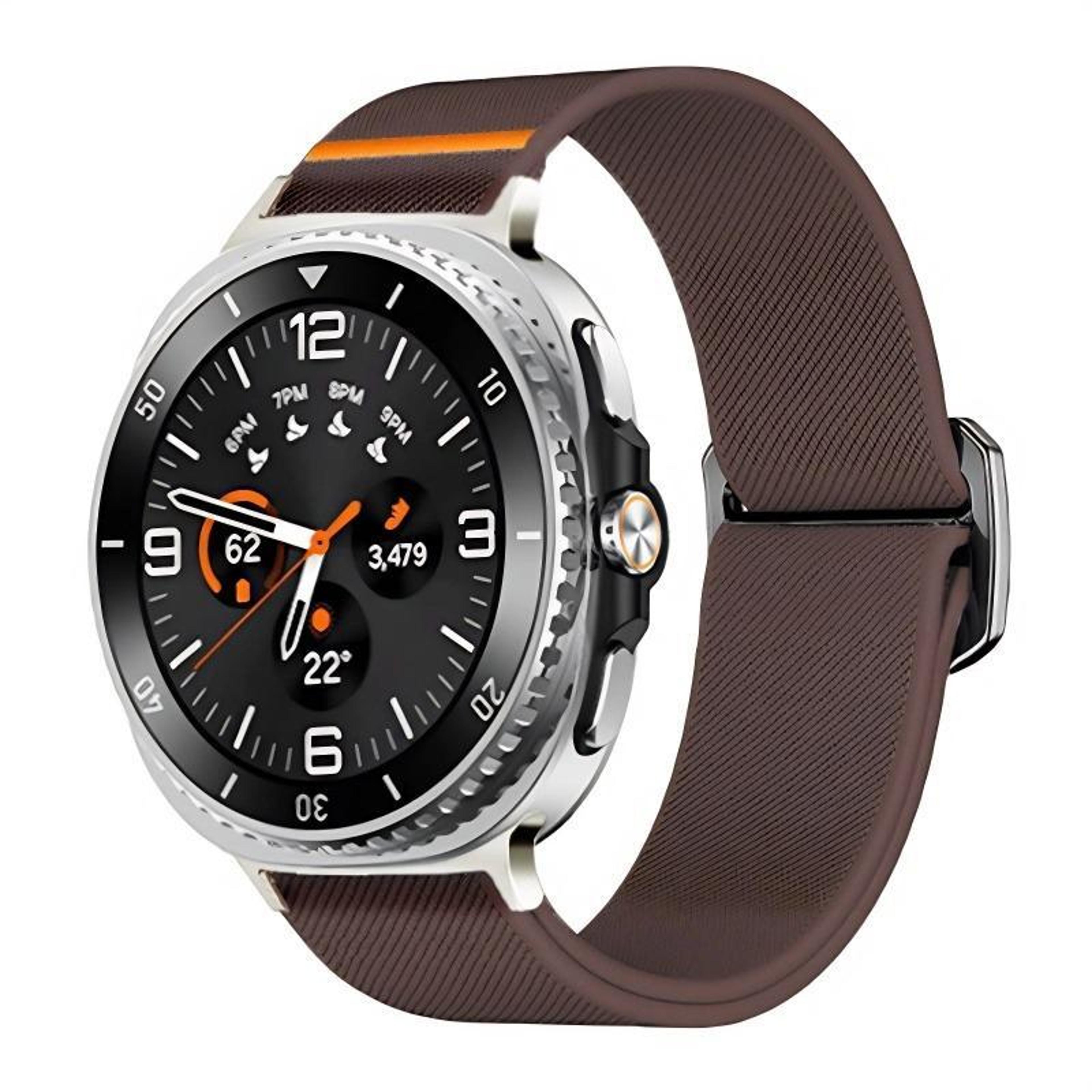 samsung galaxy watch8 watch8 classic elastic nylon watch band adjustable replacement strap