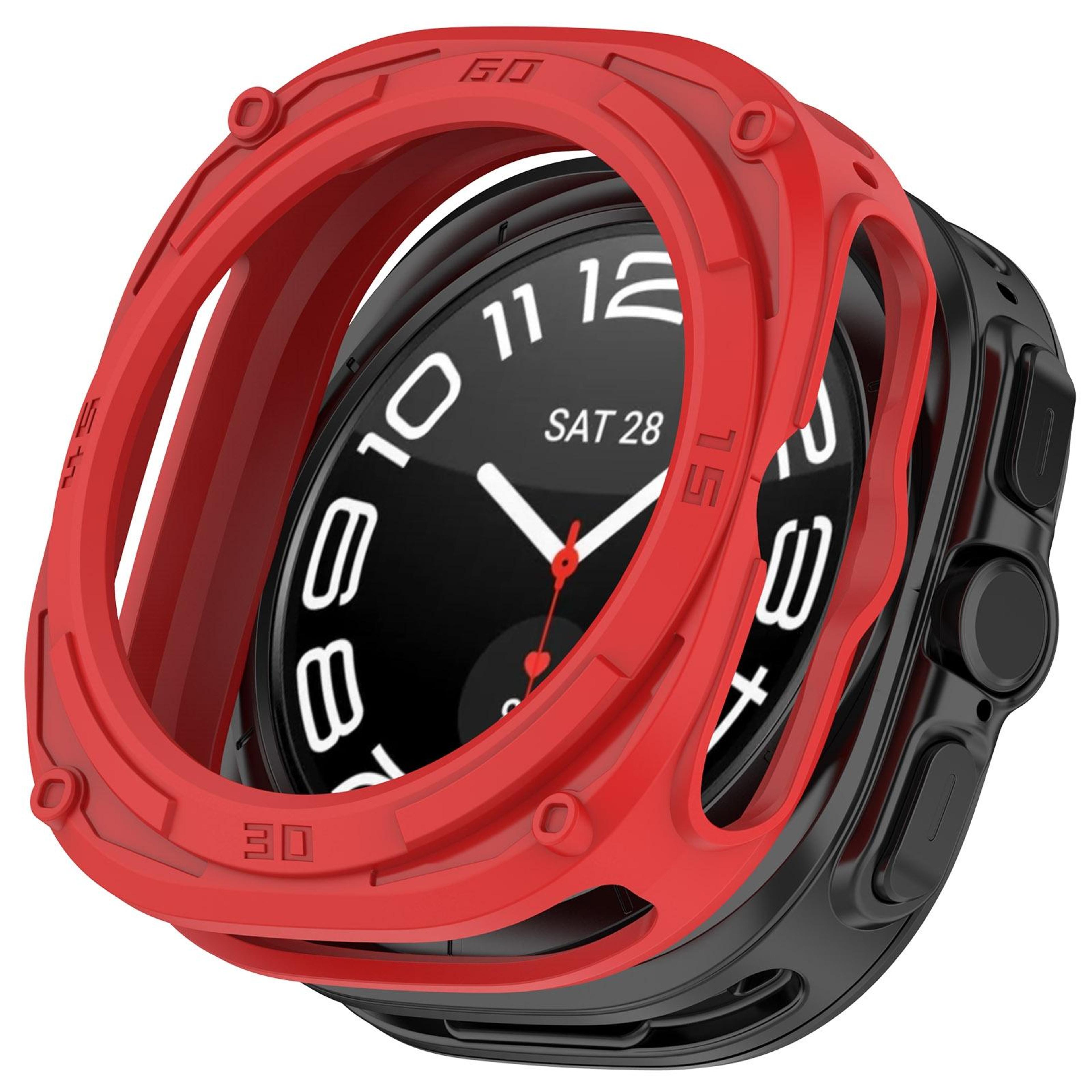 samsung galaxy watch ultra 47mm tpu protective case lightweight armored watch cover