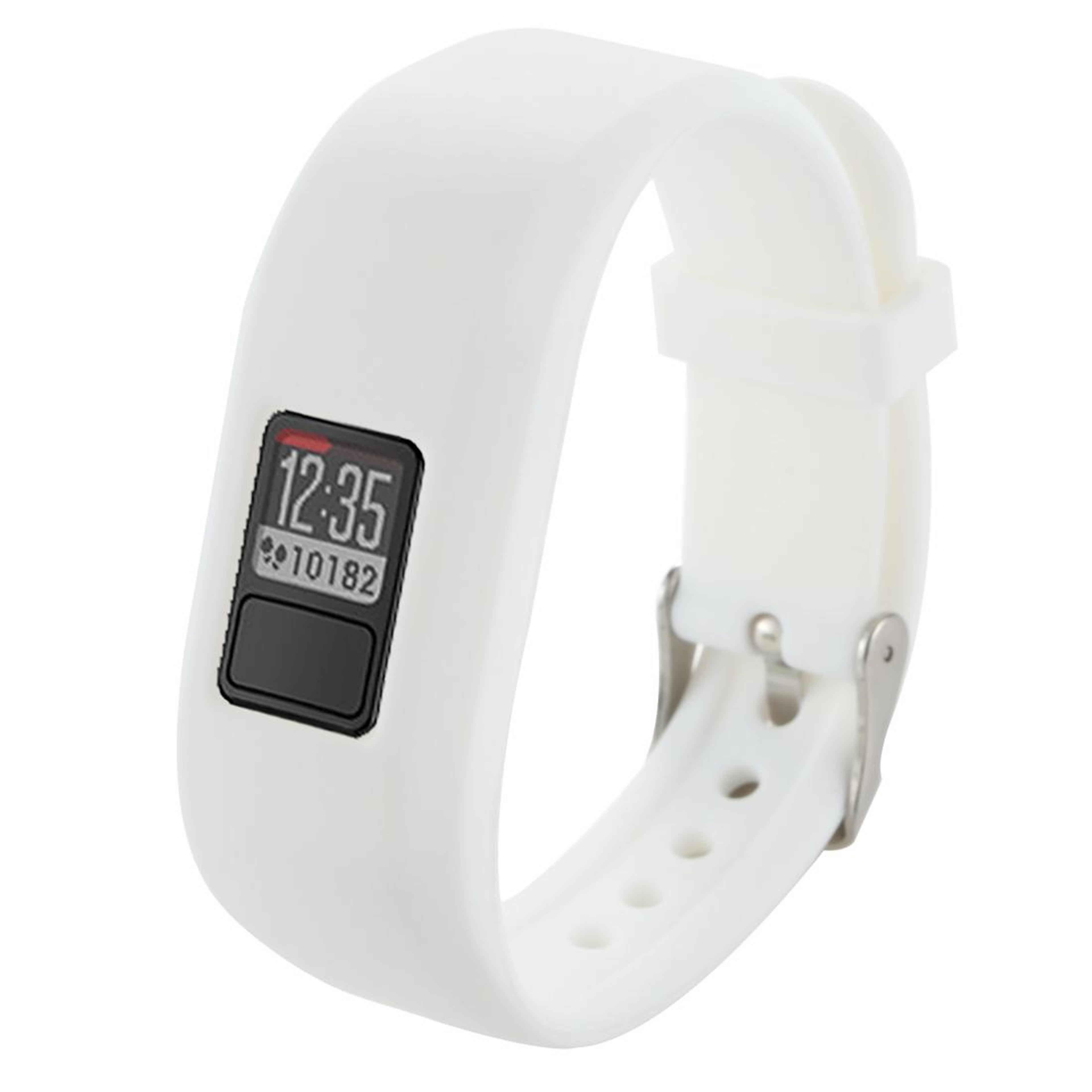 garmin vivofit 3 band soft silicone replacement watch strap for comfortable everyday wear