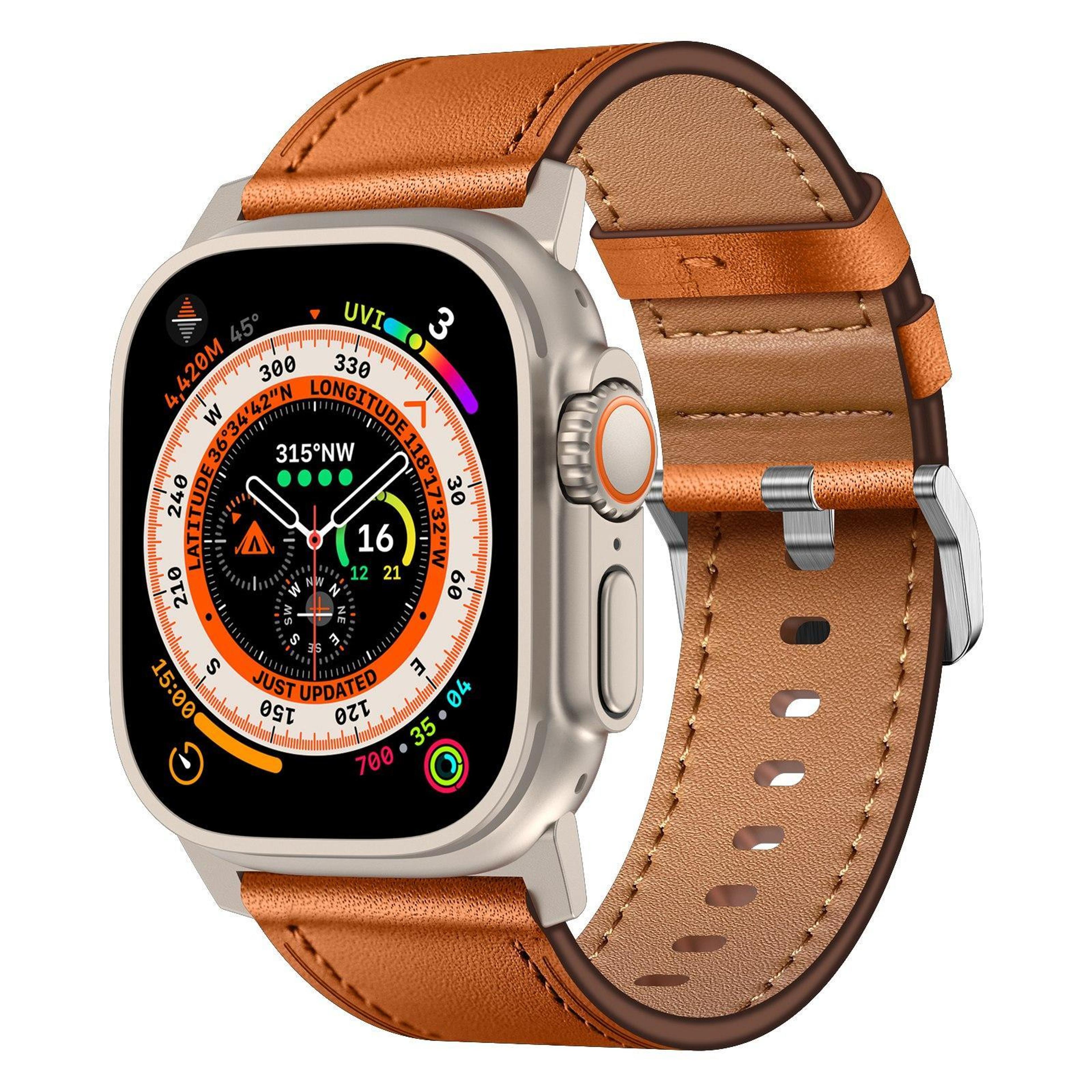 kalebol apple watch leather band genuine leather replacement strap for apple watch