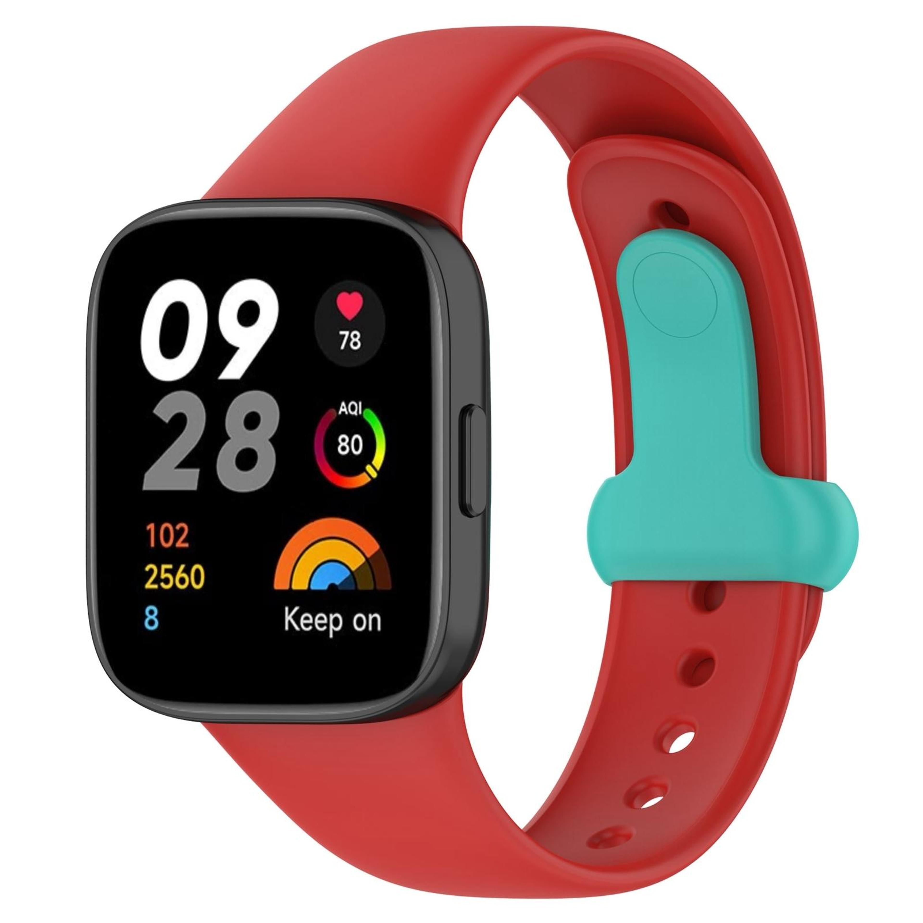 redmi watch 3 silicone watch strap soft adjustable replacement watch band