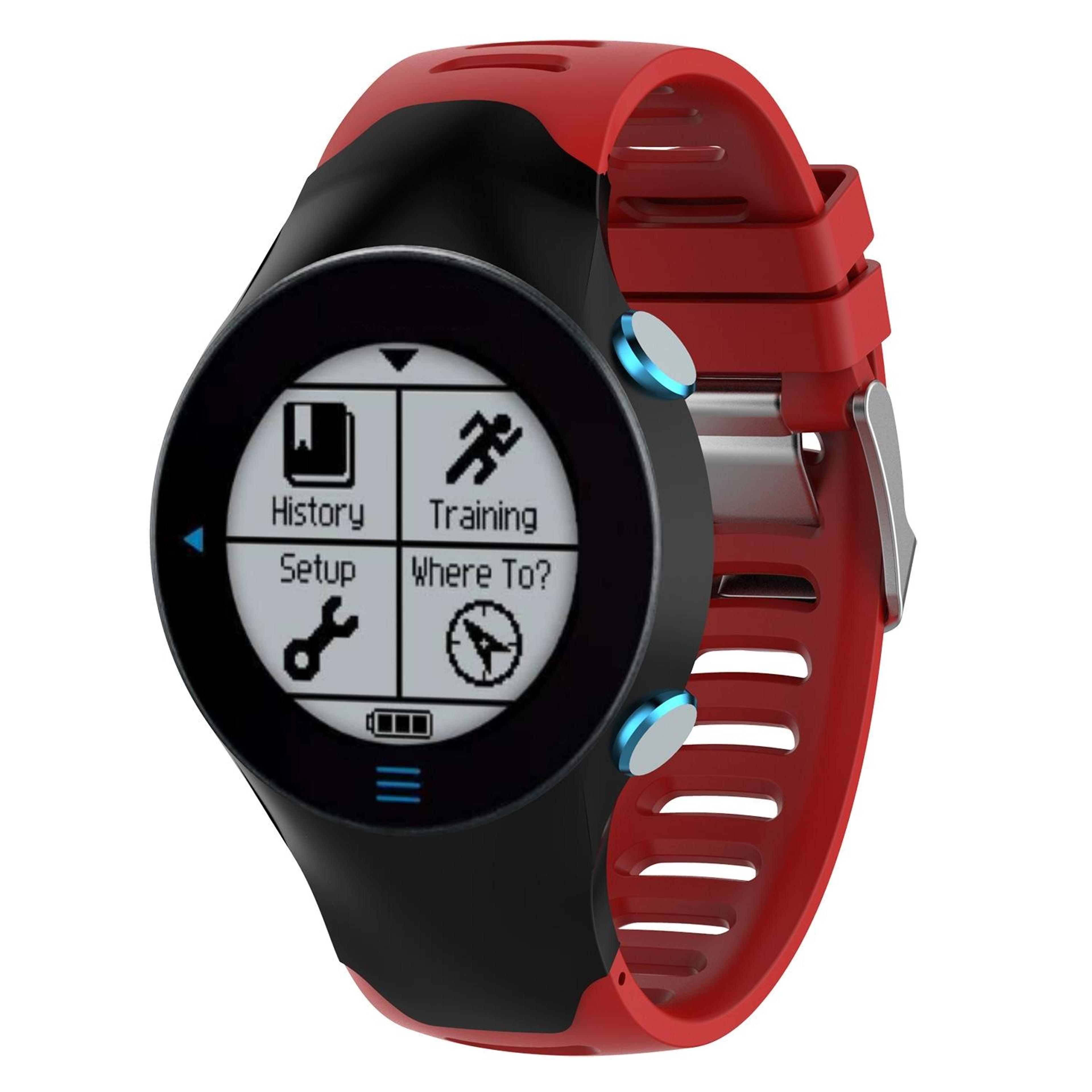 silicone replacement watch band for garmin forerunner 610 soft comfortable fitness strap