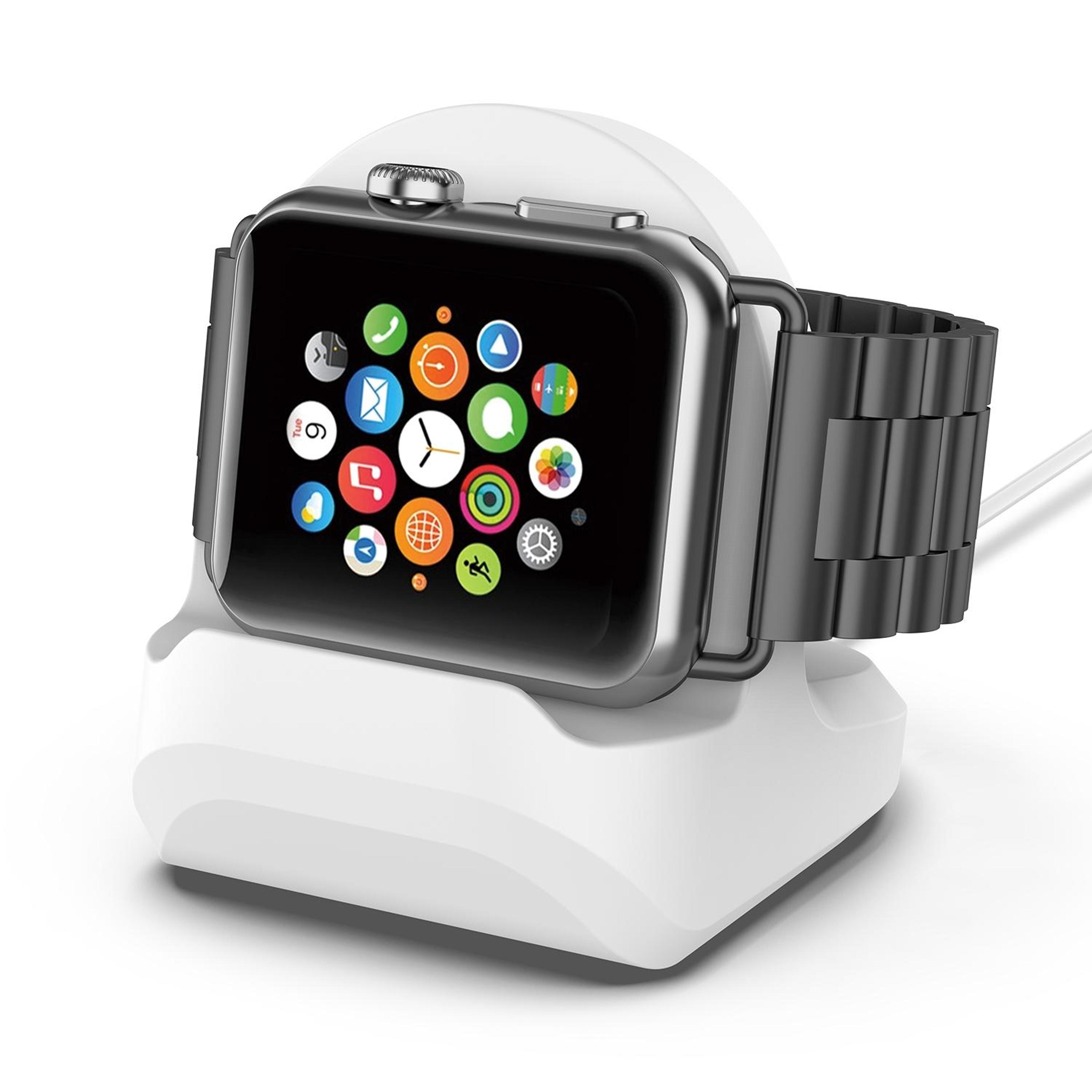 apple watch silicone charging stand non slip dock holder for apple watch charger