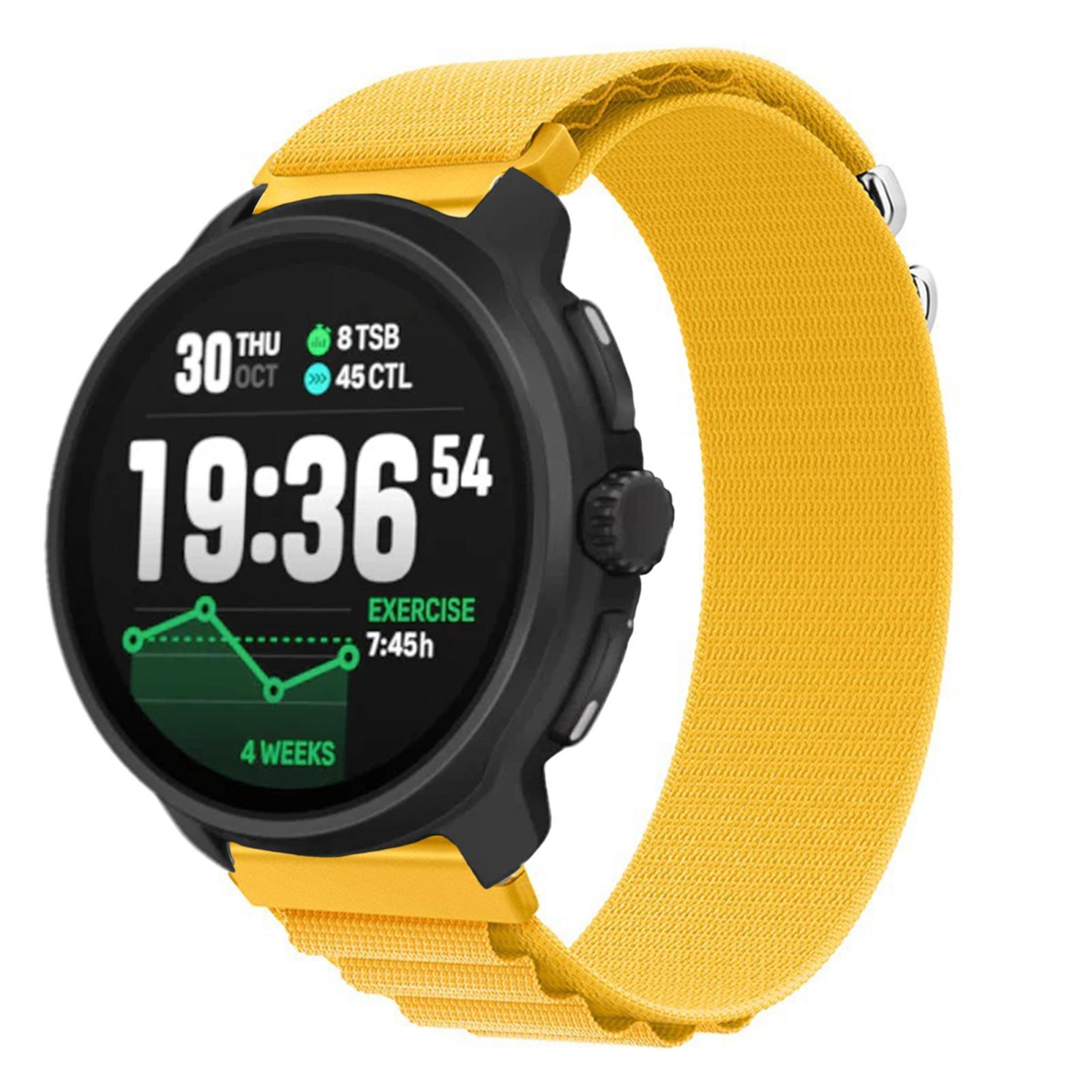 suunto race 2 nylon watch strap alpine loop replacement watch band adjustable wristband