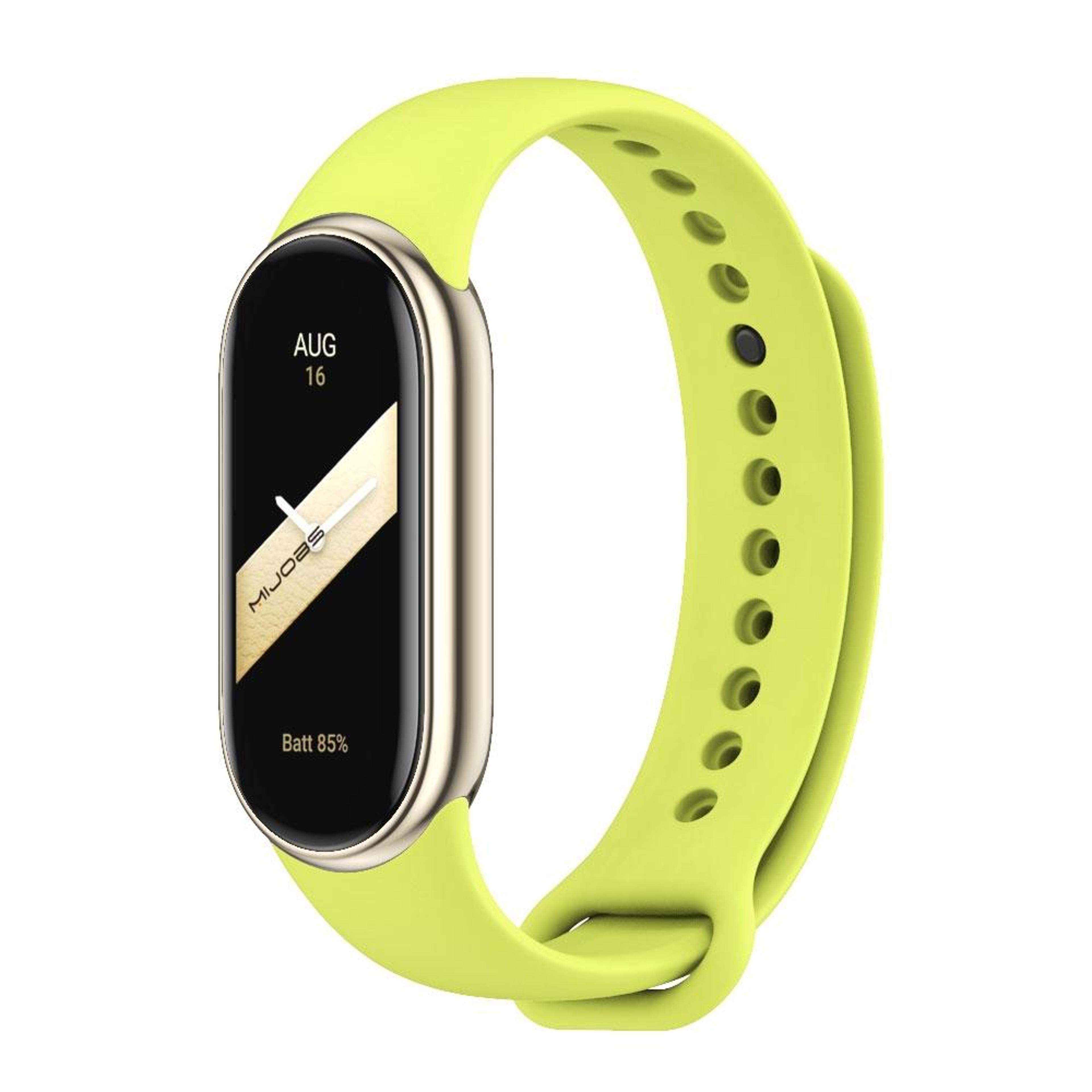 mijobs silicone watch band for xiaomi smart band 10 9 8 adjustable soft replacement strap