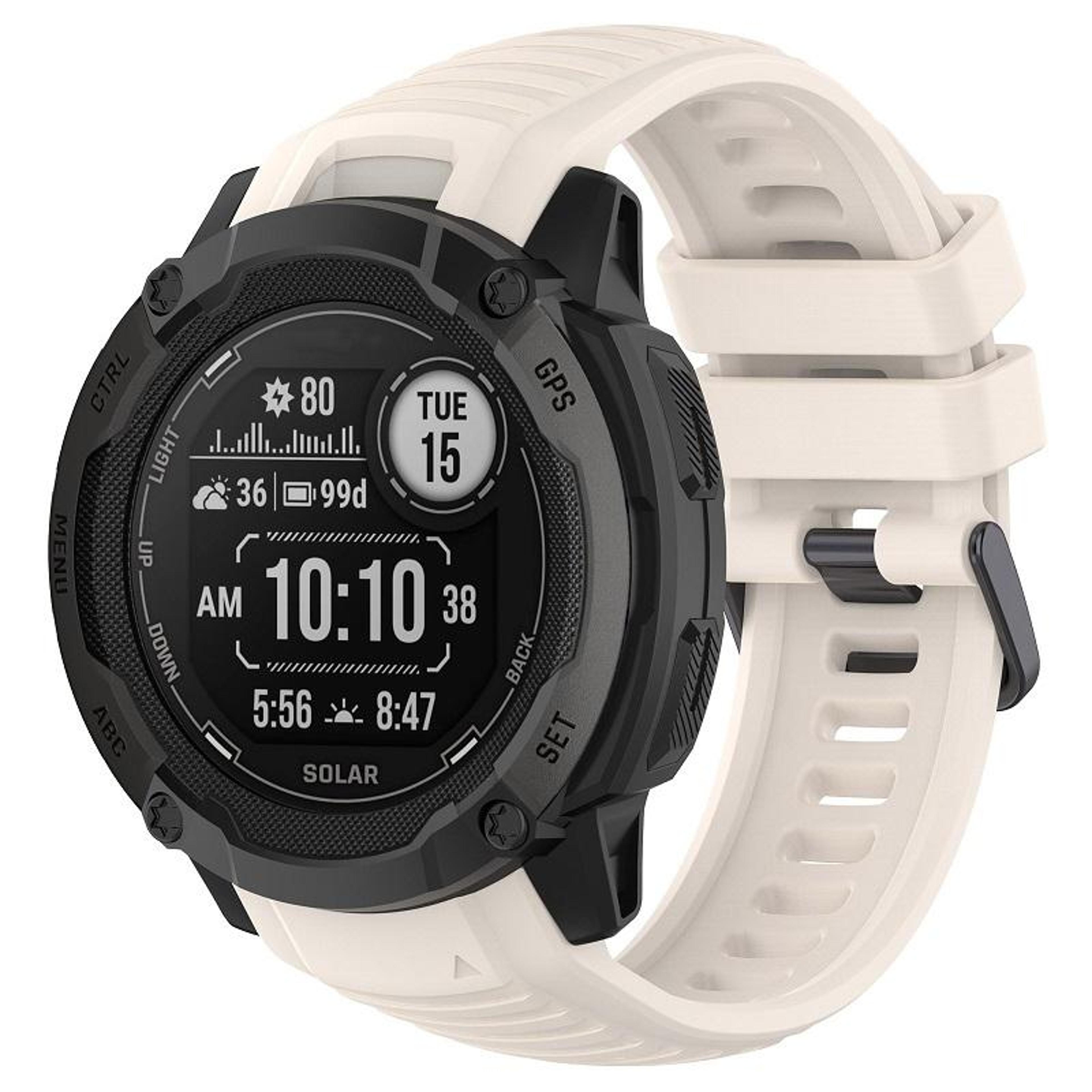 garmin instinct 2x band soft silicone watch strap with tool replacement