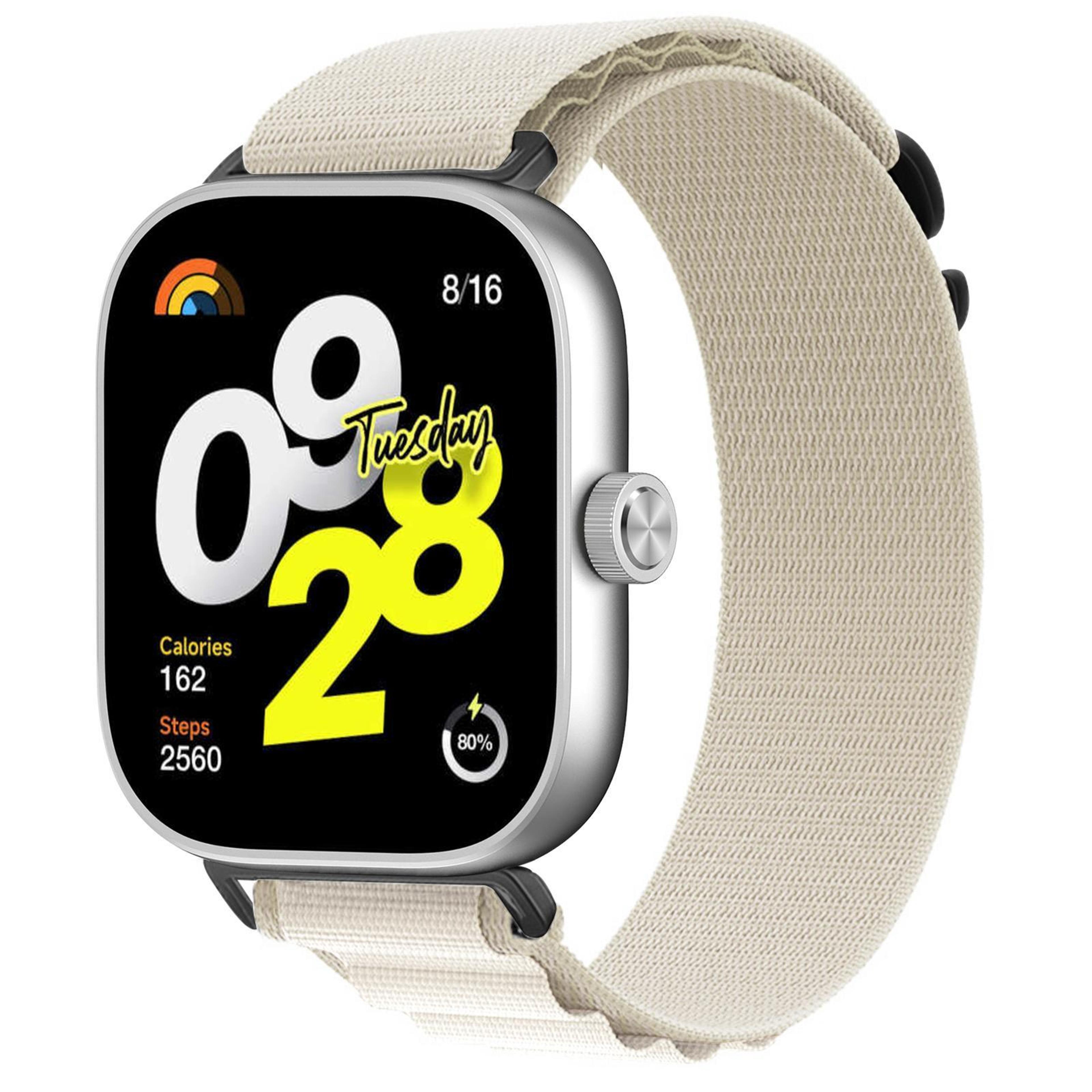 alpine xiaomi band 10 pro watch band adjustable nylon loop watch band for redmi watch 6 and 5