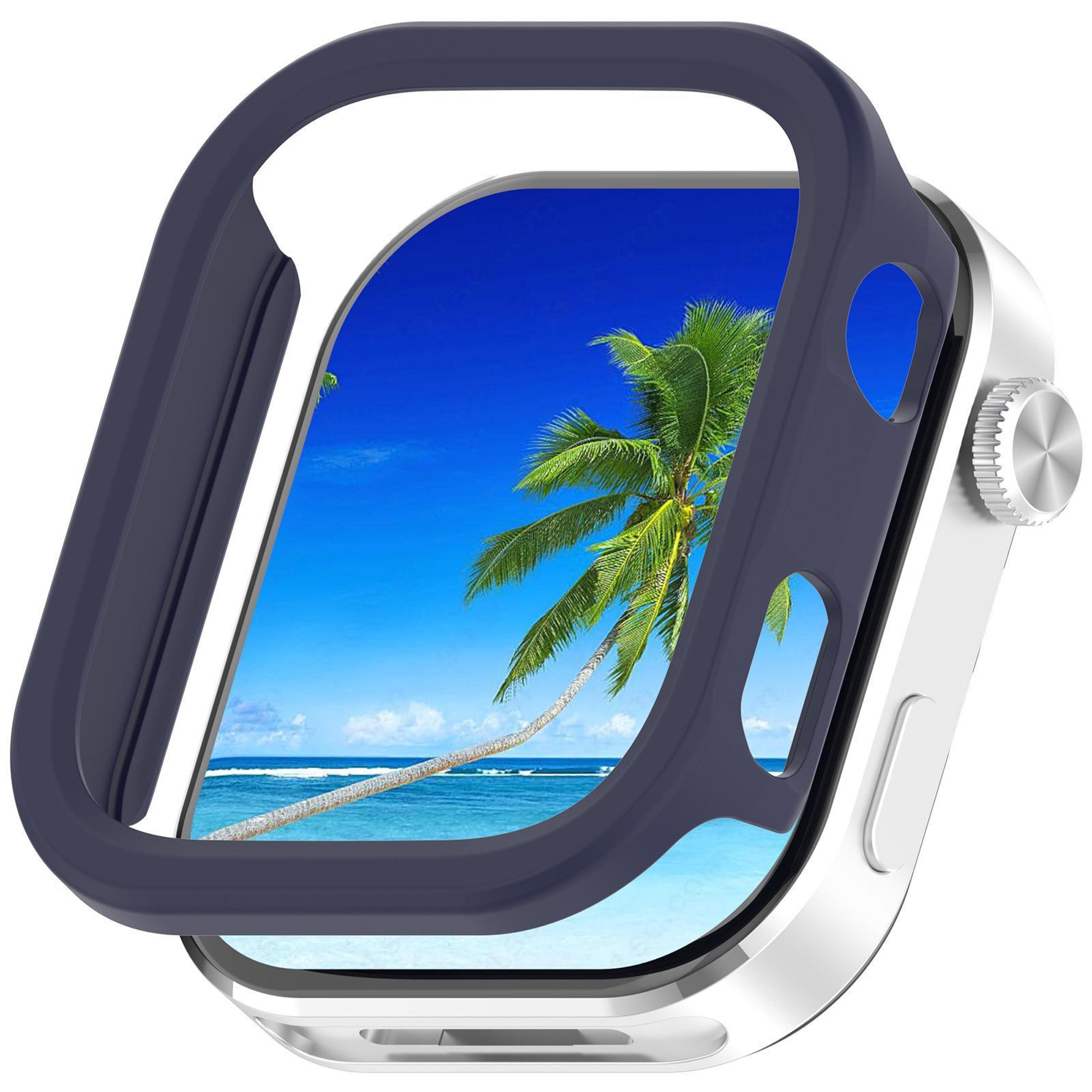 xdfind redmi watch 6 protective case half coverage pc watch cover lightweight bumper