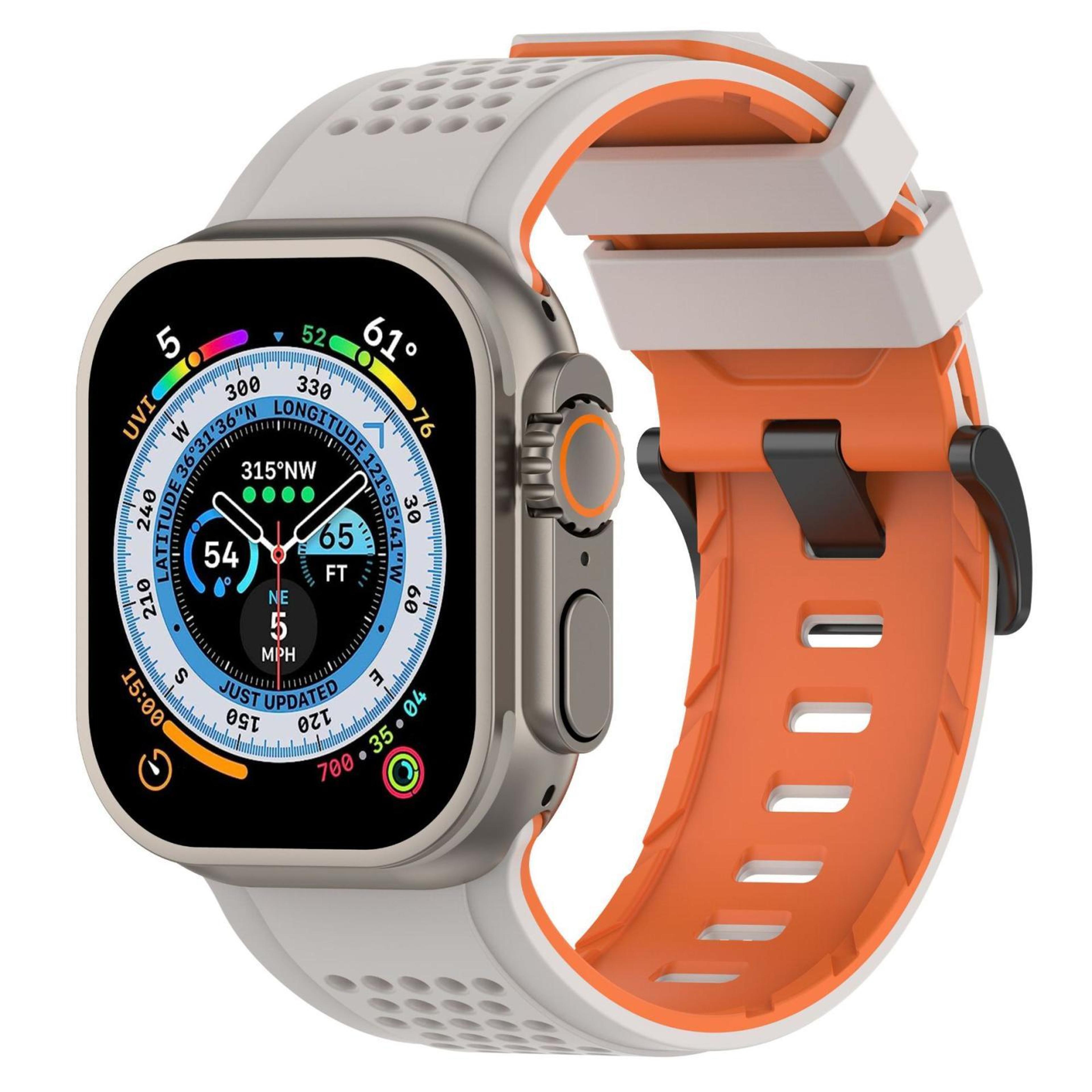 check pattern apple watch band breathable silicone watch band with quick release