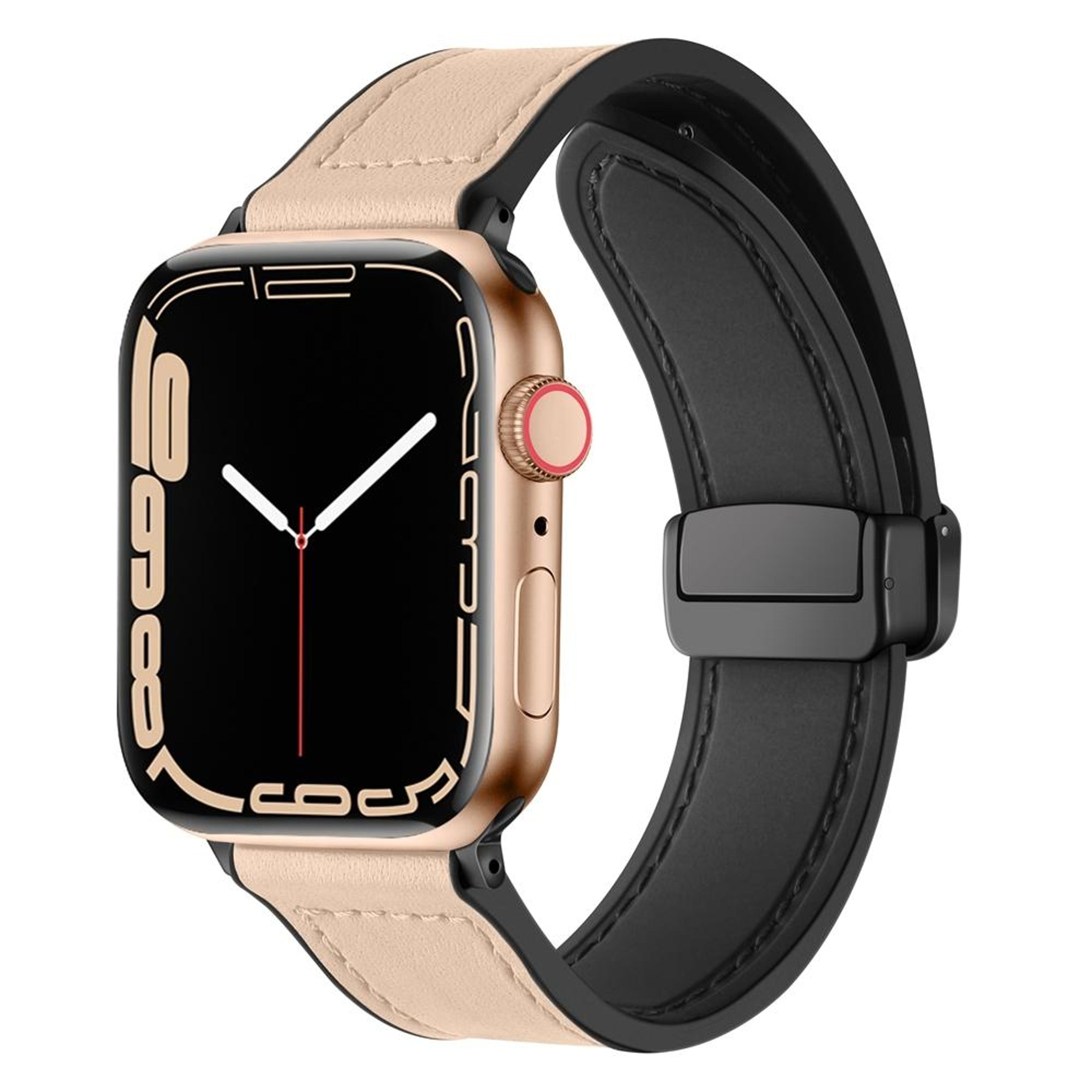 magnetic silicone apple watch band replacement strap for apple watch ultra 49mm series